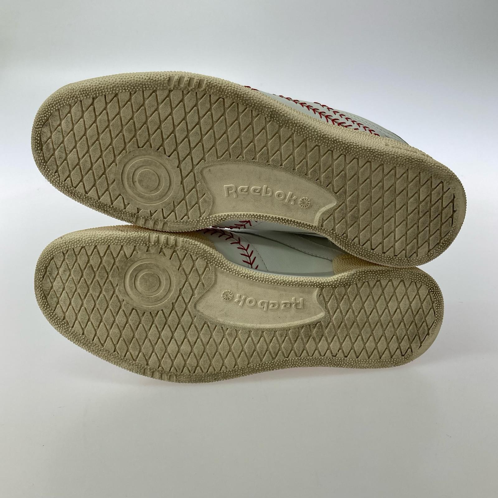 スニーカー Reebok CLUB C 85 atmos x KEBOZ WHITE 27.5cm (US9 1/2 UK9 EU45) ホワイト