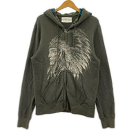 パーカー DENIM&SUPPLY POLO RALPH LAUREN ジップパーカー M グレー