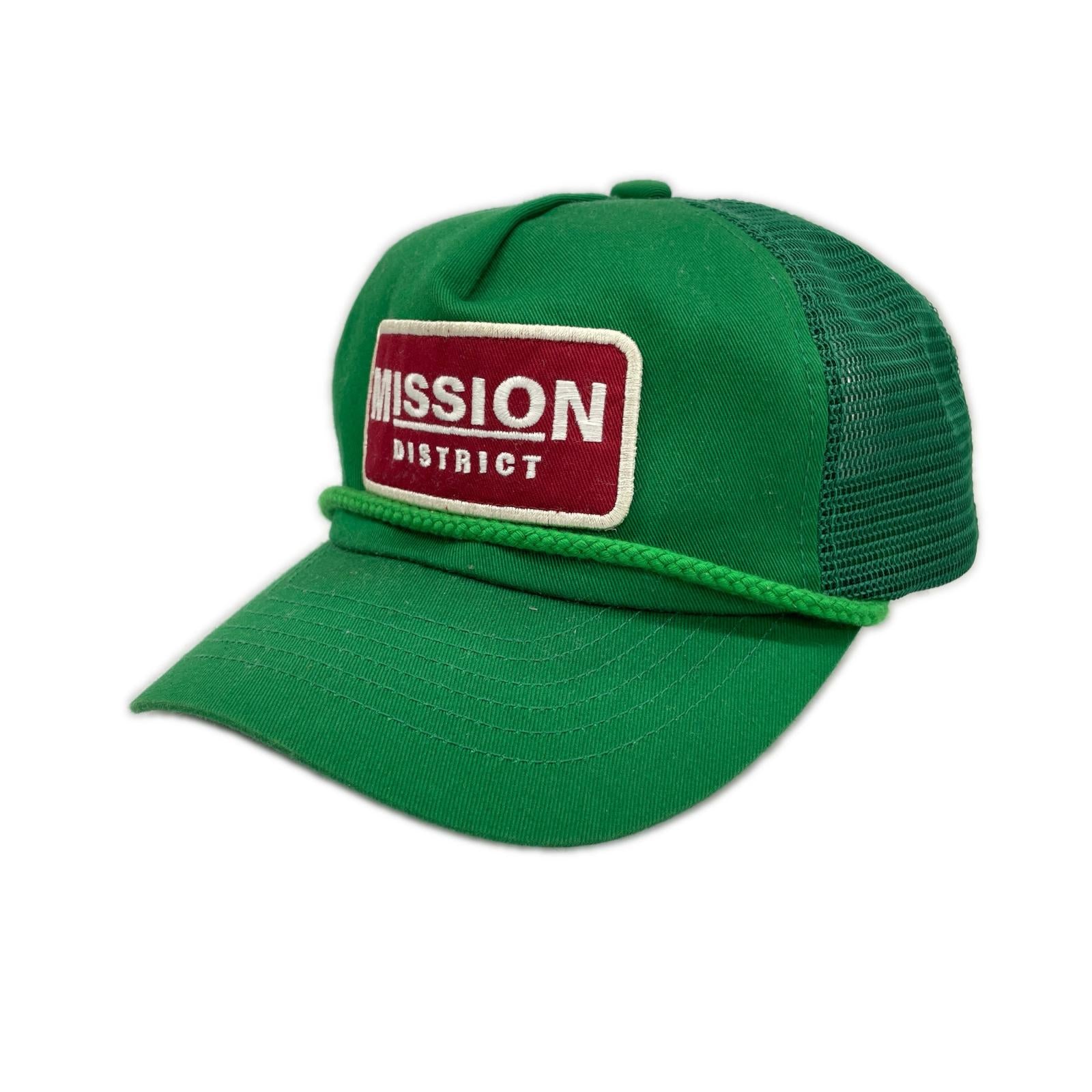 キャップ mission district トラッカーキャップ