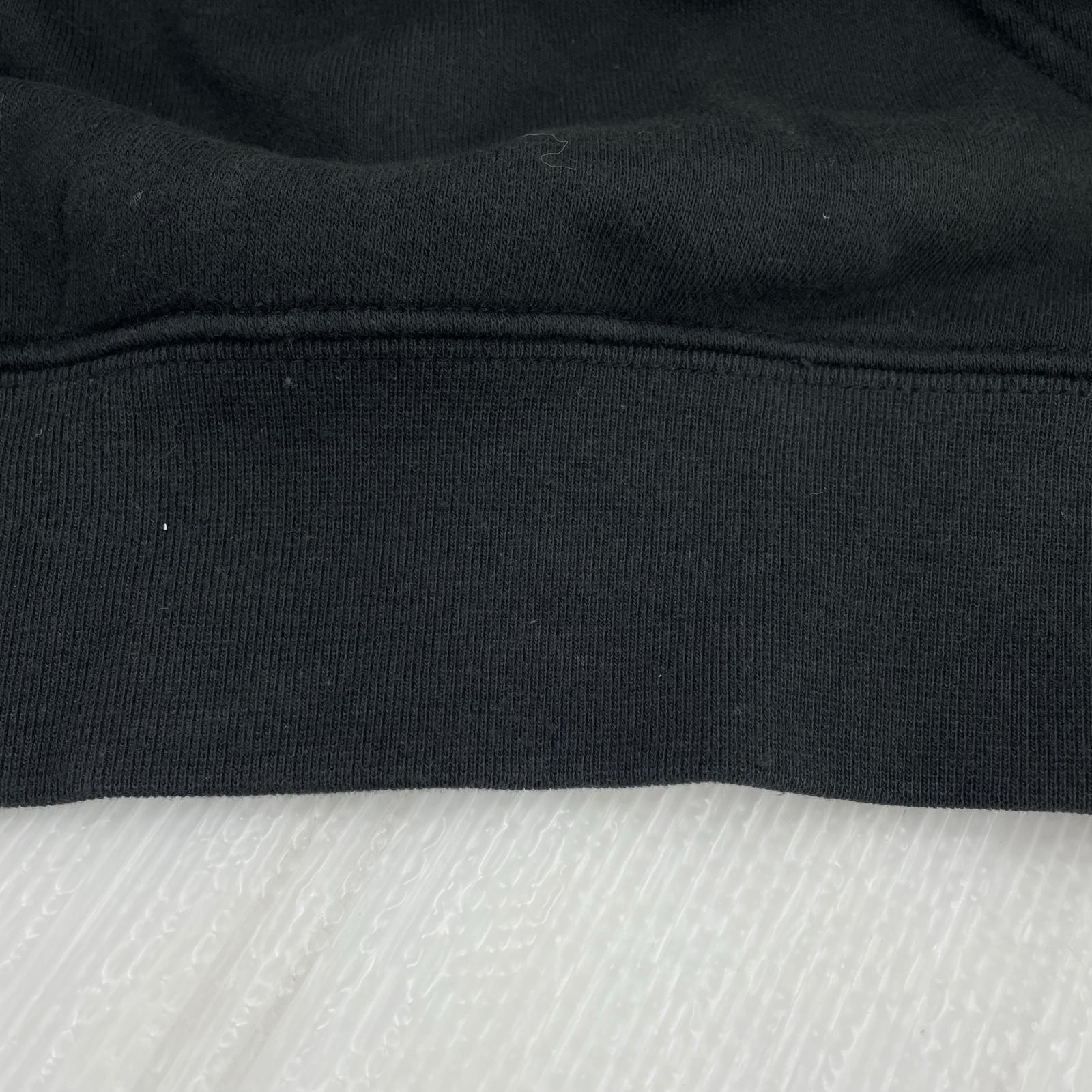 パーカー CDG ロゴ プリント ブラック (XXL) ブラック