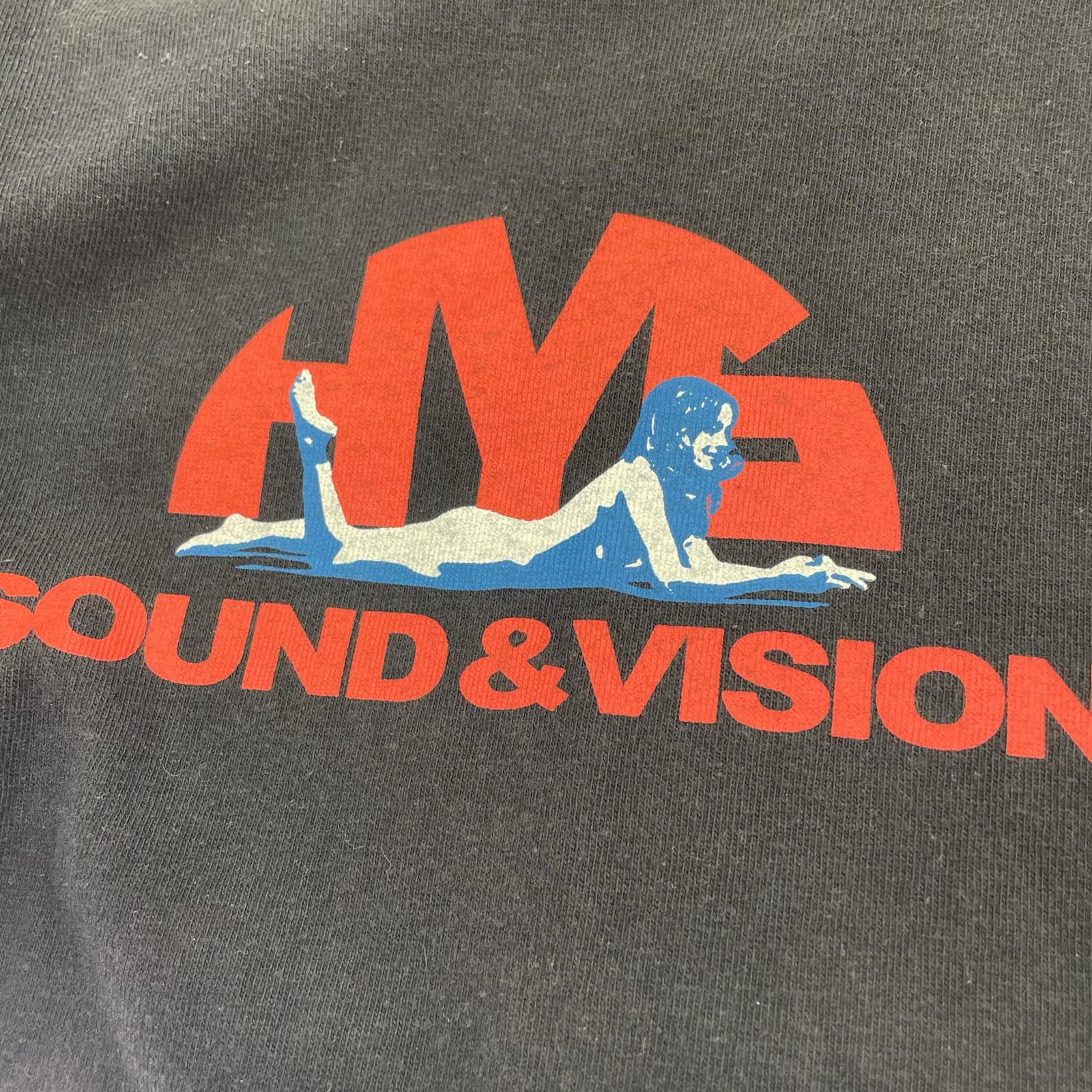 長袖Tシャツ SOUND&VISION ブラック (L) L ブラック
