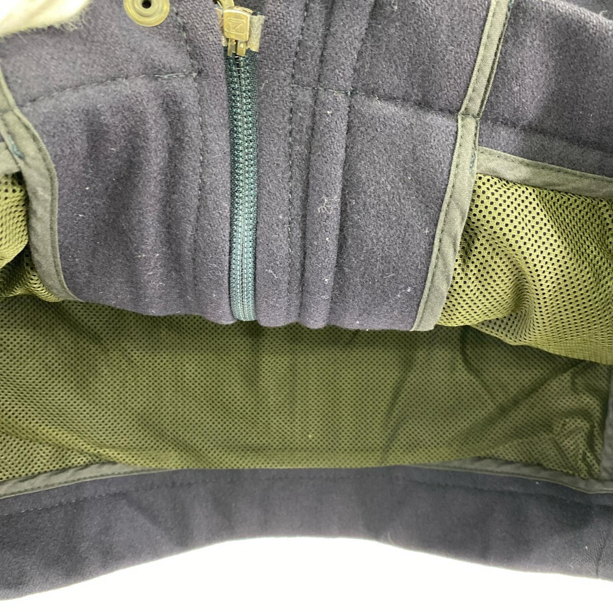 ジャケット ウールジップジャケット ネイビー L ネイビー