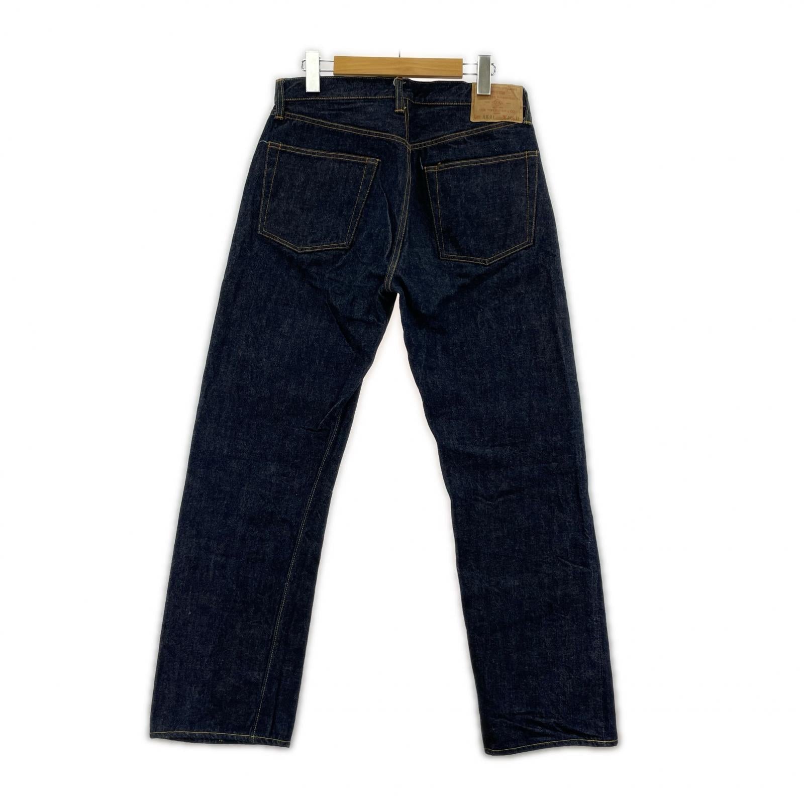 デニムパンツ ×大江洋服店 W34L31 34 ネイビー
