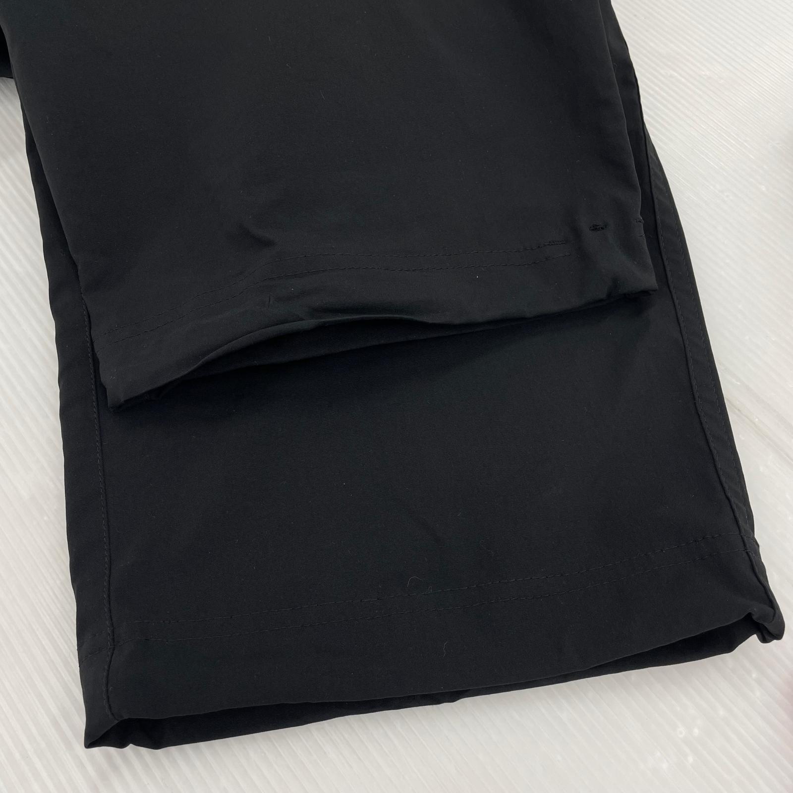パンツ ワイドパンツ 黒 XL ブラック