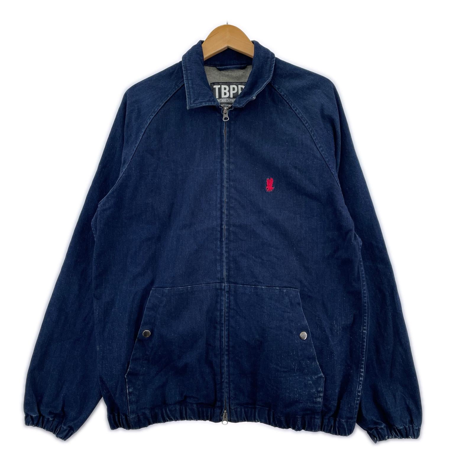 ブルゾン デニムスイングトップ (L) L ネイビー