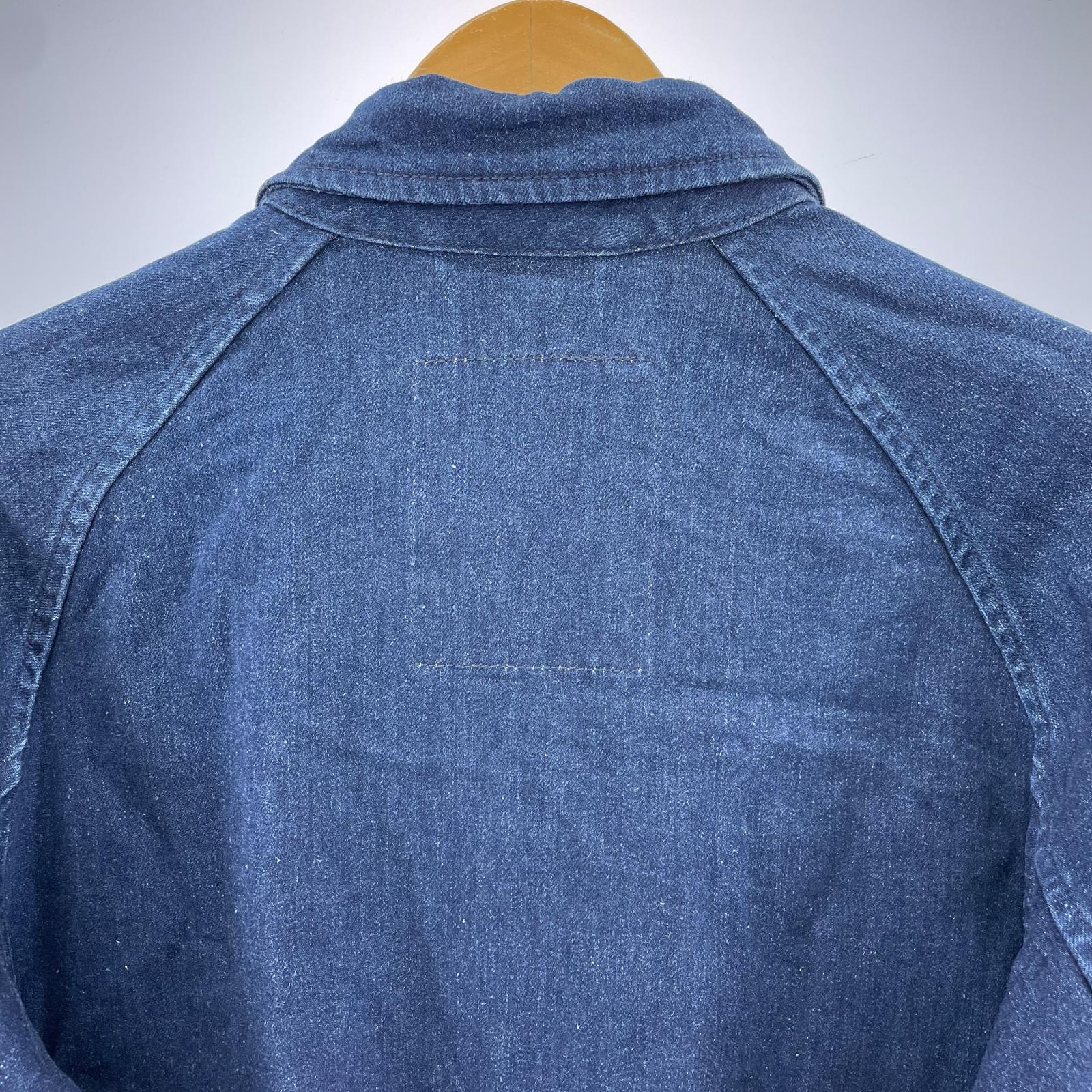 ブルゾン デニムスイングトップ (L) L ネイビー