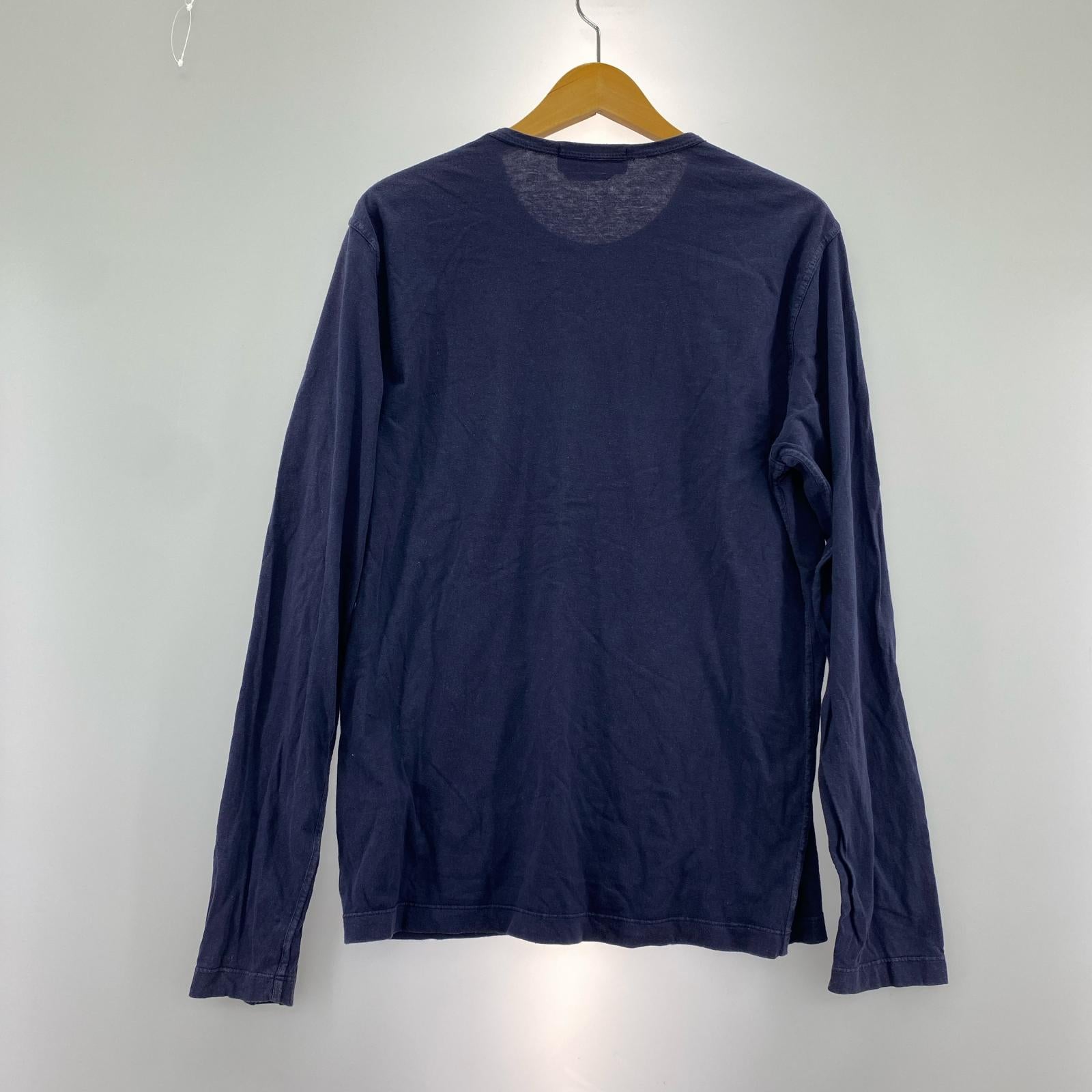 長袖Tシャツ LONG SLEEVE SHIRT L L ネイビー
