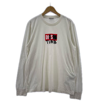 長袖Tシャツ TURB T-DIEGOS-LS-B1 L/Sカットソー ホワイト ホワイト