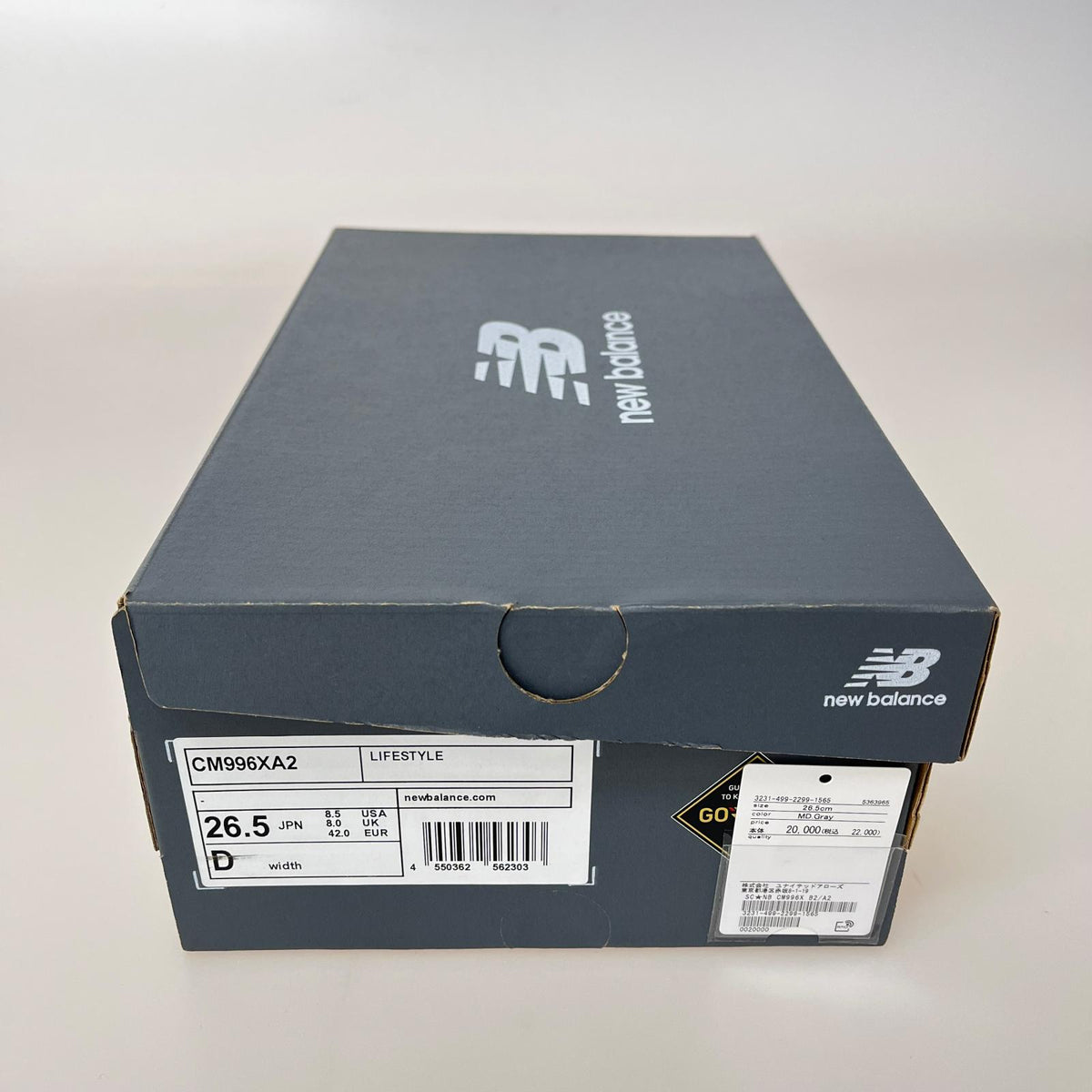 スニーカー CM996XA2 GORE-TEX グレー 26.5 26.5cm (US8 1/2 UK8 EU43)