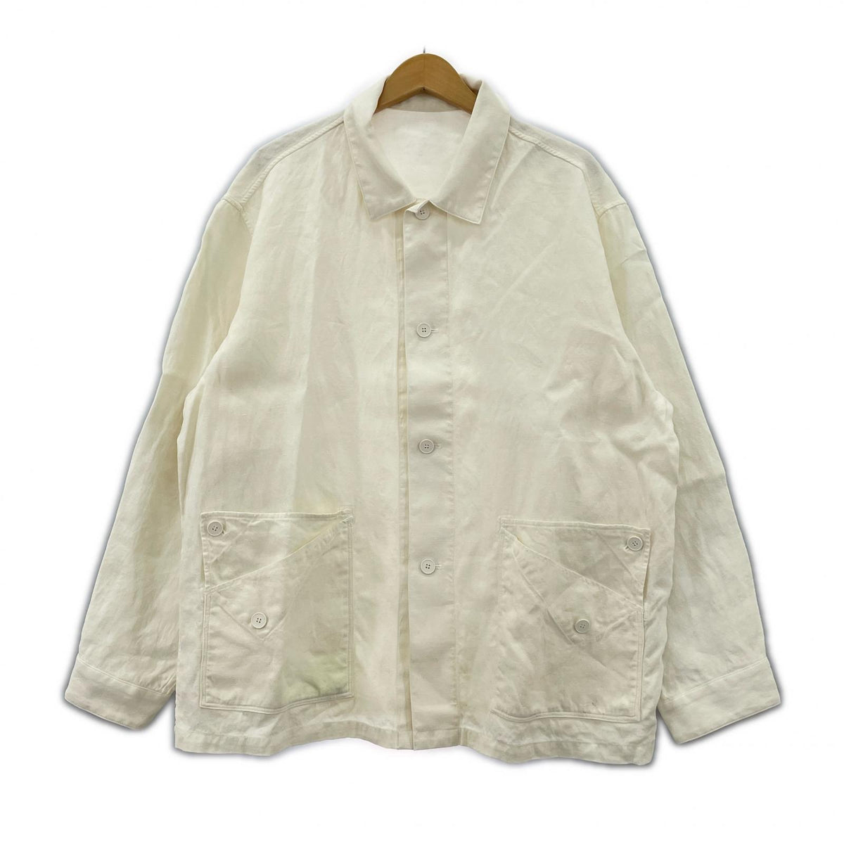 ジャケット MITTAN 26SS 和紙大麻ジャケット 3 WHT 3