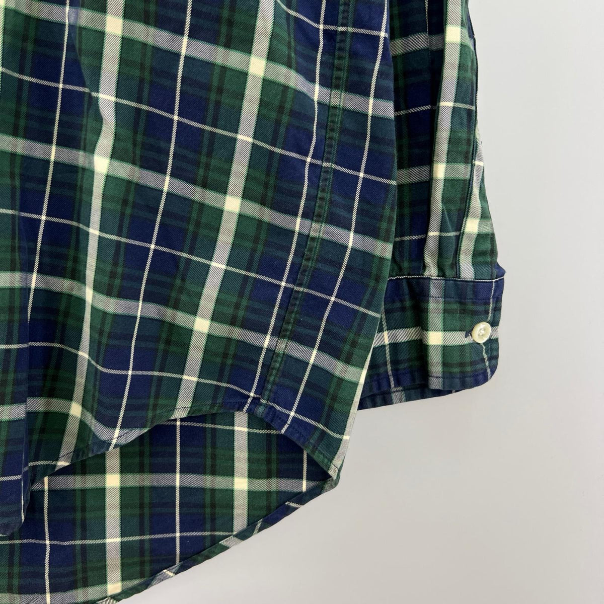 長袖シャツ POLO RALPH LAUREN BDチェックシャツ グリーン(L) L