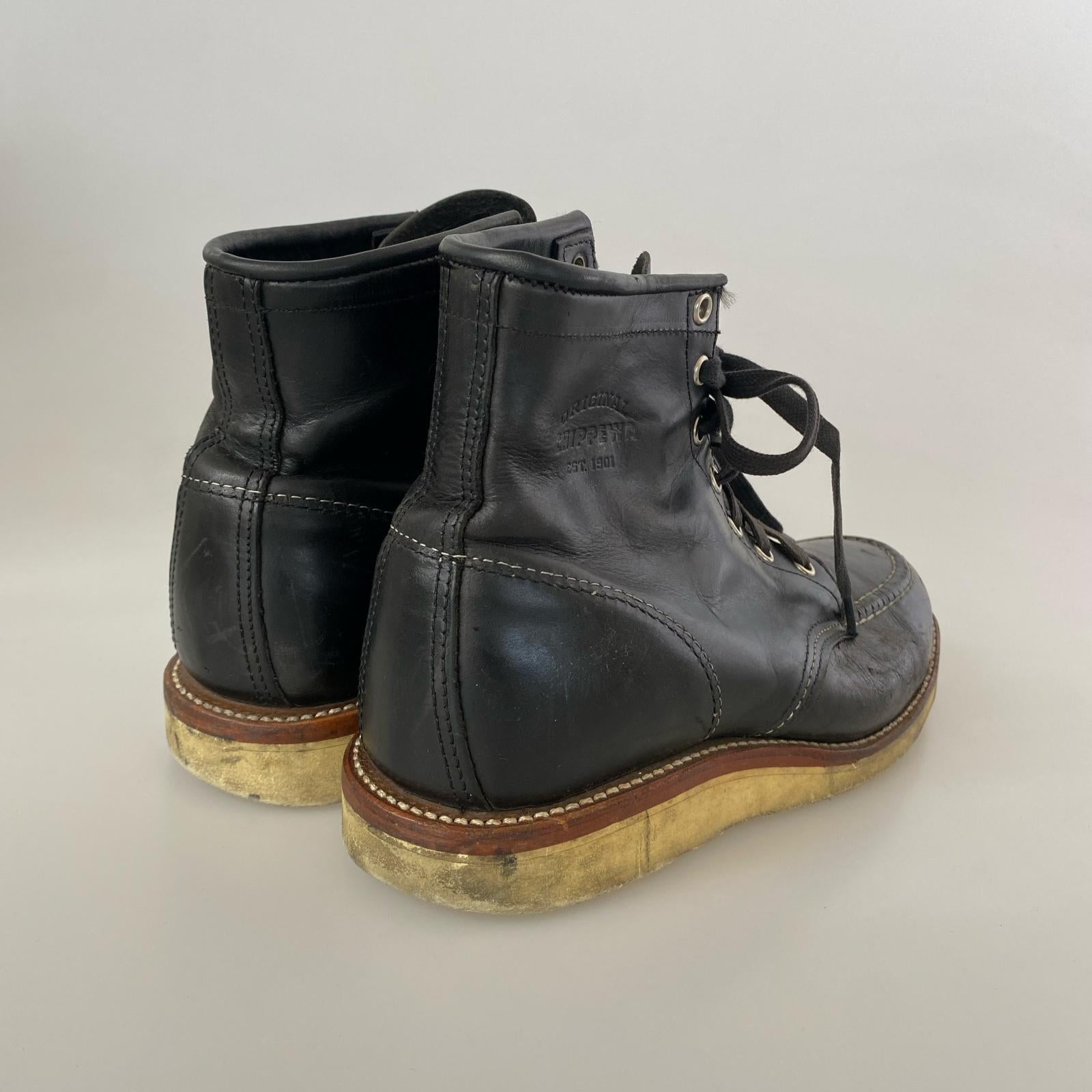 ブーツ 6inch Moc Toe Wedge Boot 26.5cm 26.5cm (US8 1/2 UK8 EU43) ブラック