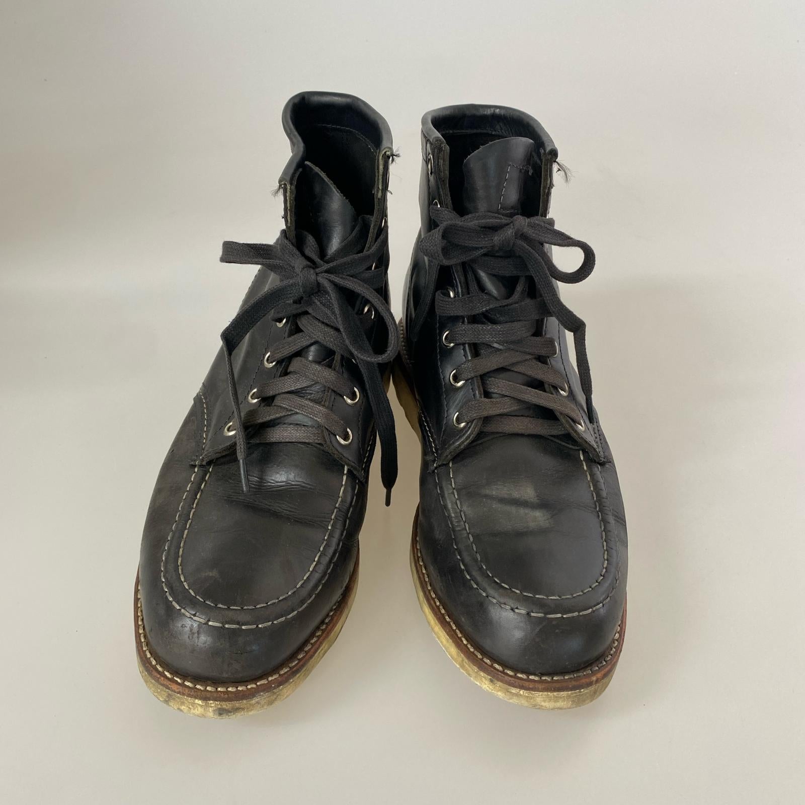 ブーツ 6inch Moc Toe Wedge Boot 26.5cm 26.5cm (US8 1/2 UK8 EU43) ブラック