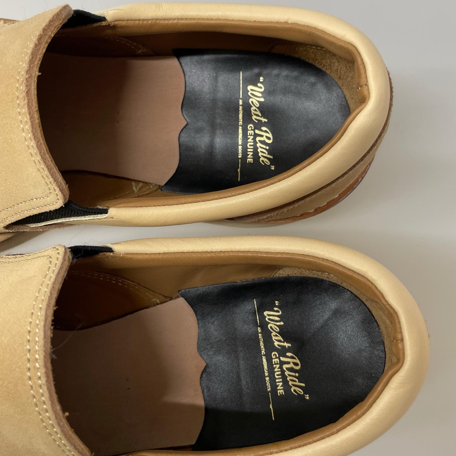 ブーツ SLIP ON EASY BOOTS TAN RO ベージュ
