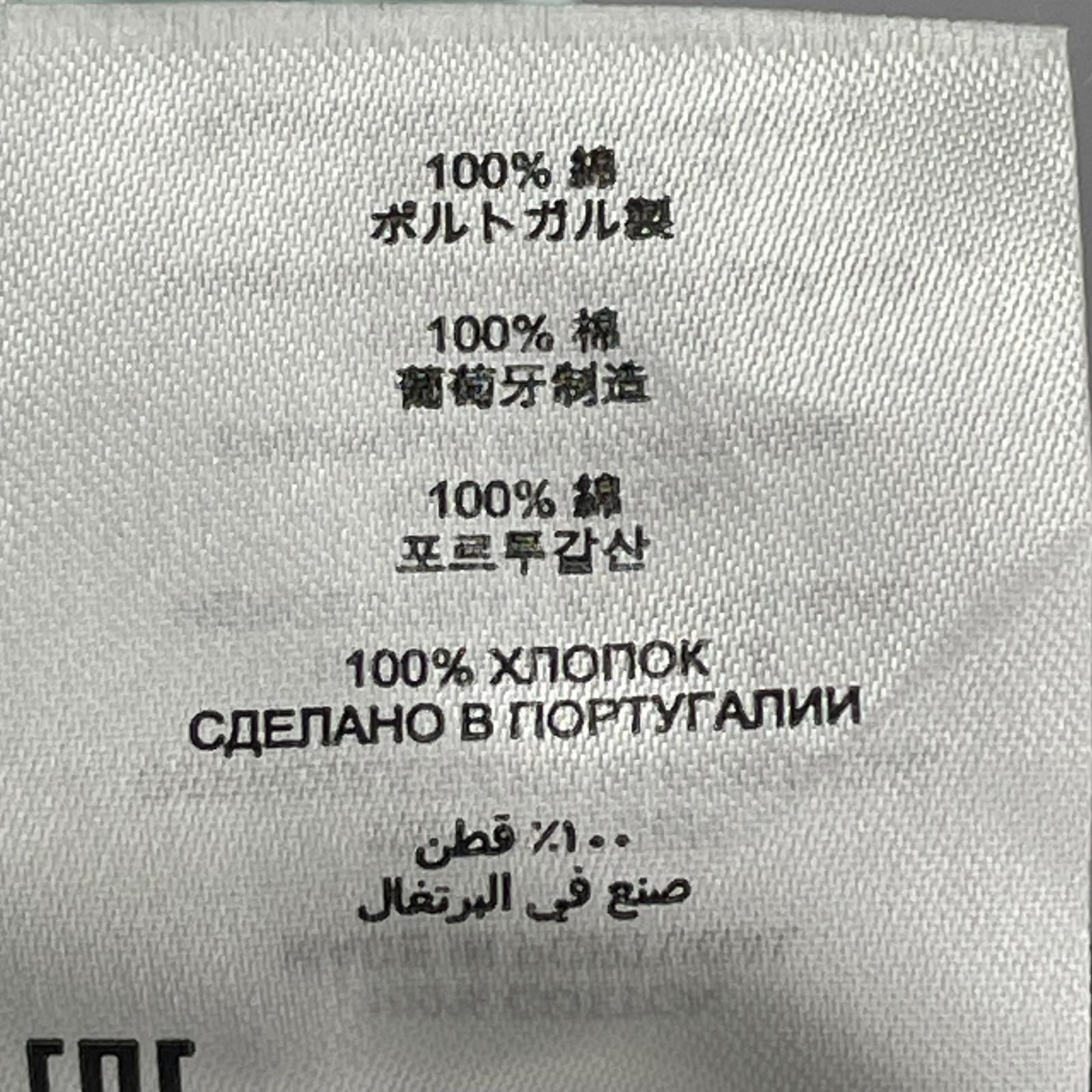 半袖シャツ DRIES VAN NOTEN Len Lye アロハシャツ サイズ48 サックス 48