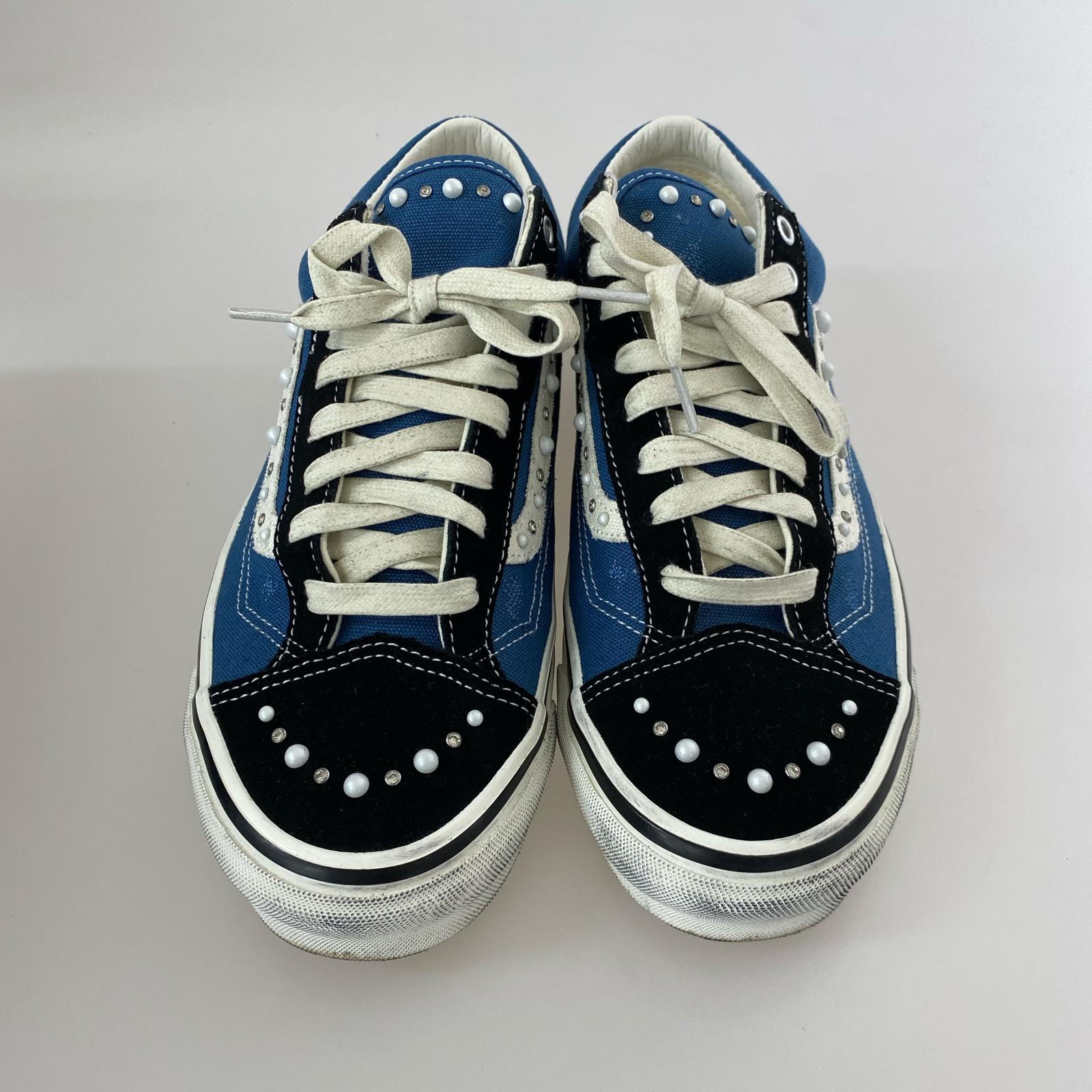 スニーカー Premium old Skool 36 Pearlized Navy 28cm (US10 UK9 1/2 EU46) ネイビー