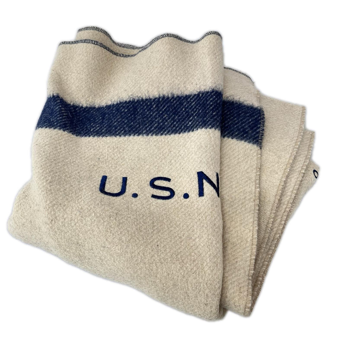 その他アクセサリー U.S NAVY ウール ブランケット ベージュ