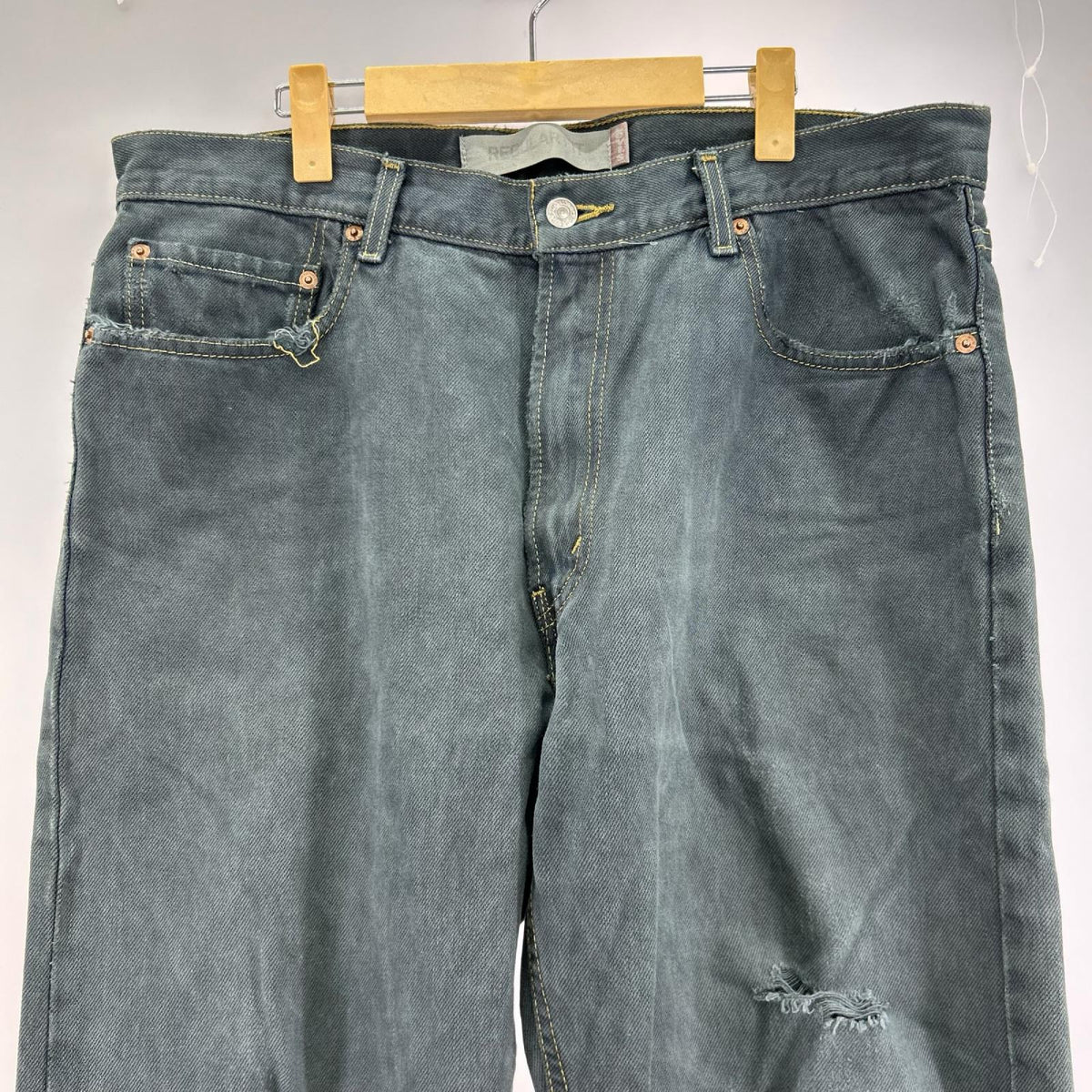 デニムパンツ 505 ブラックデニム (W38) 36 ブラック
