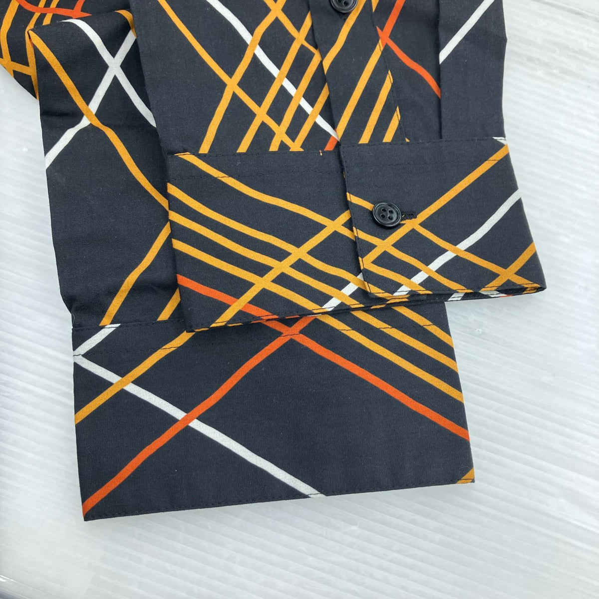 長袖Tシャツ 22AW アームデザイン 黒 (48)