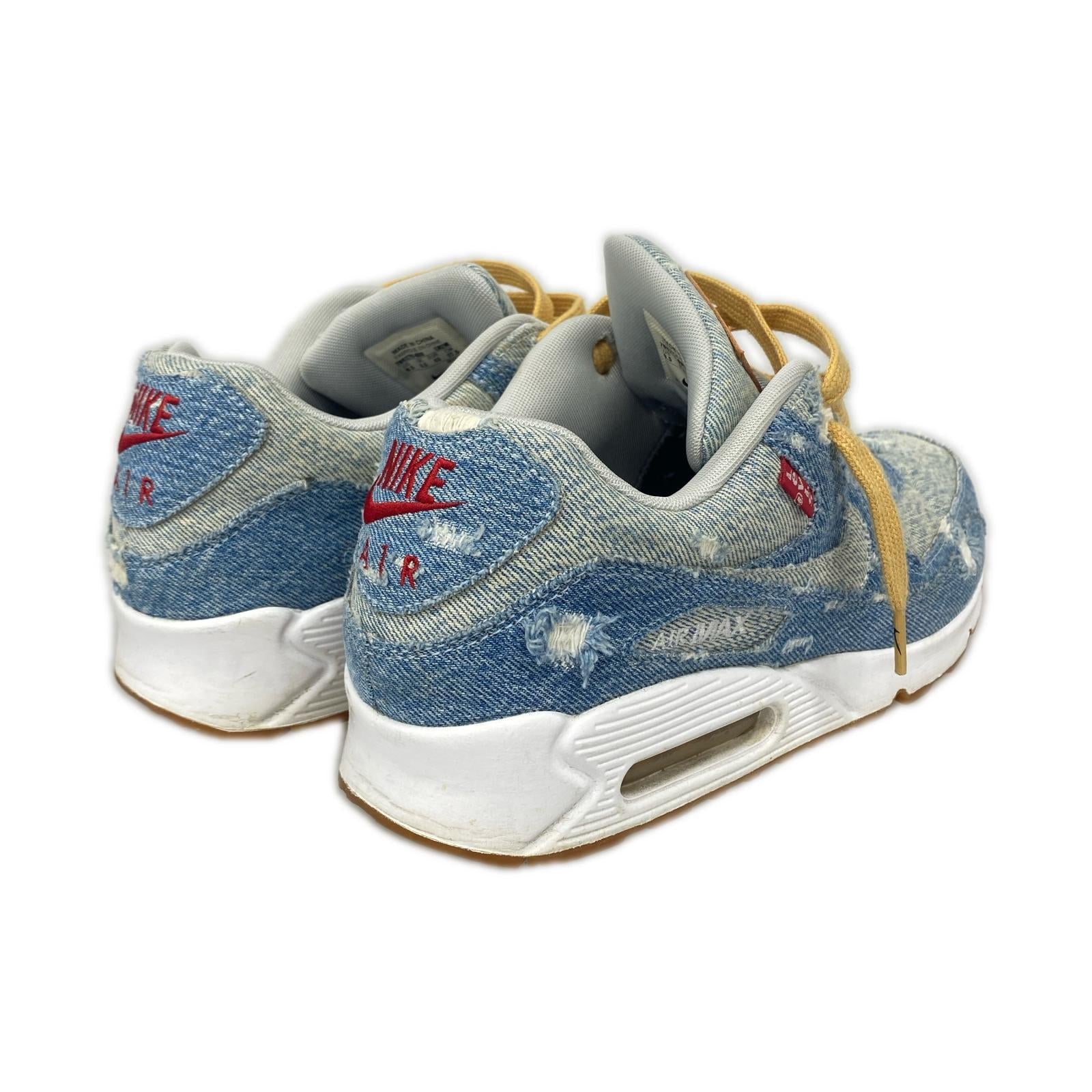スニーカー × Levi's Air Max 90 Custom(27.5) 27.5cm (US9 1/2 UK9 EU45) ブルー