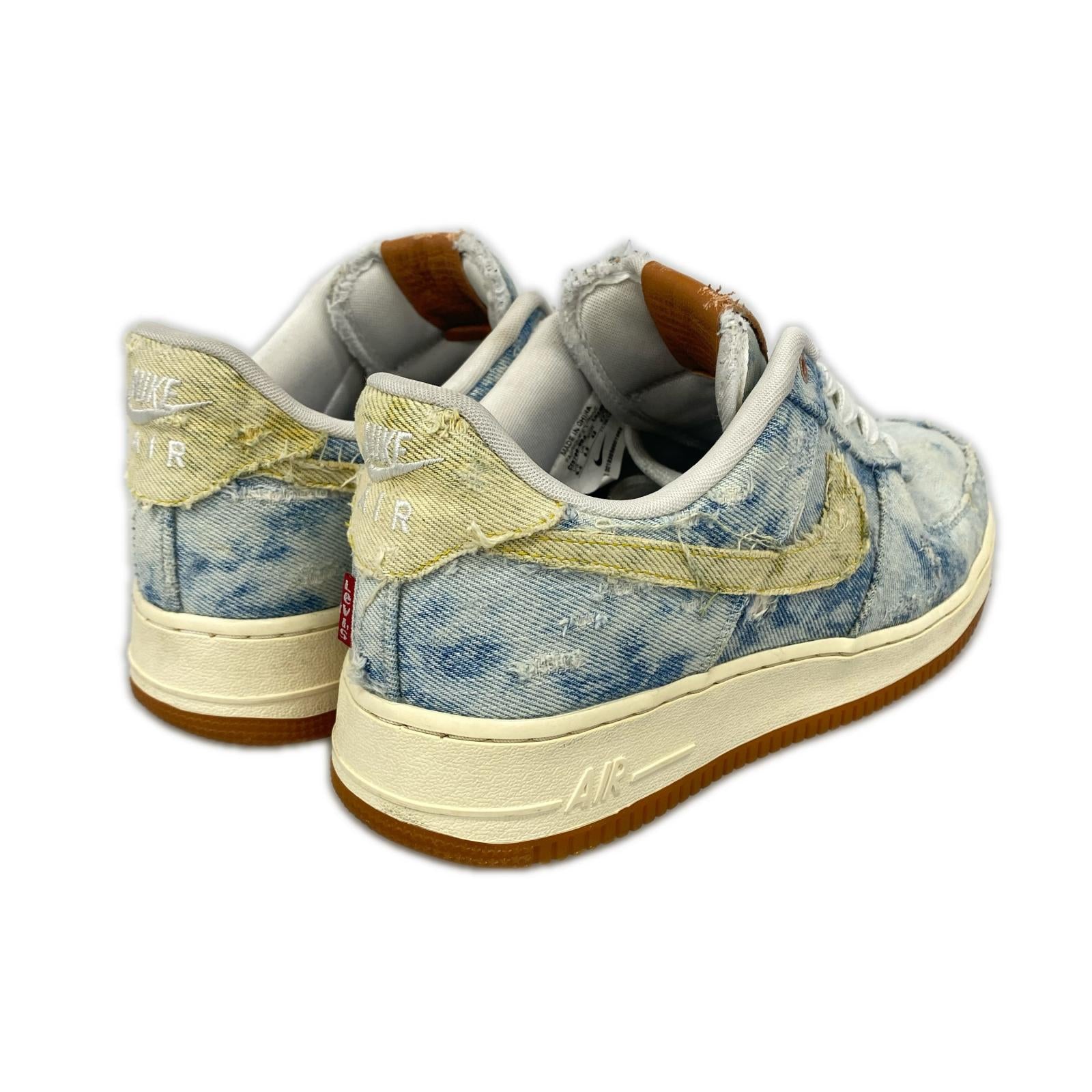 スニーカー × Levi's Air Force 1 Low Custom(27.5) 27.5cm (US9 1/2 UK9 EU45) ブルー