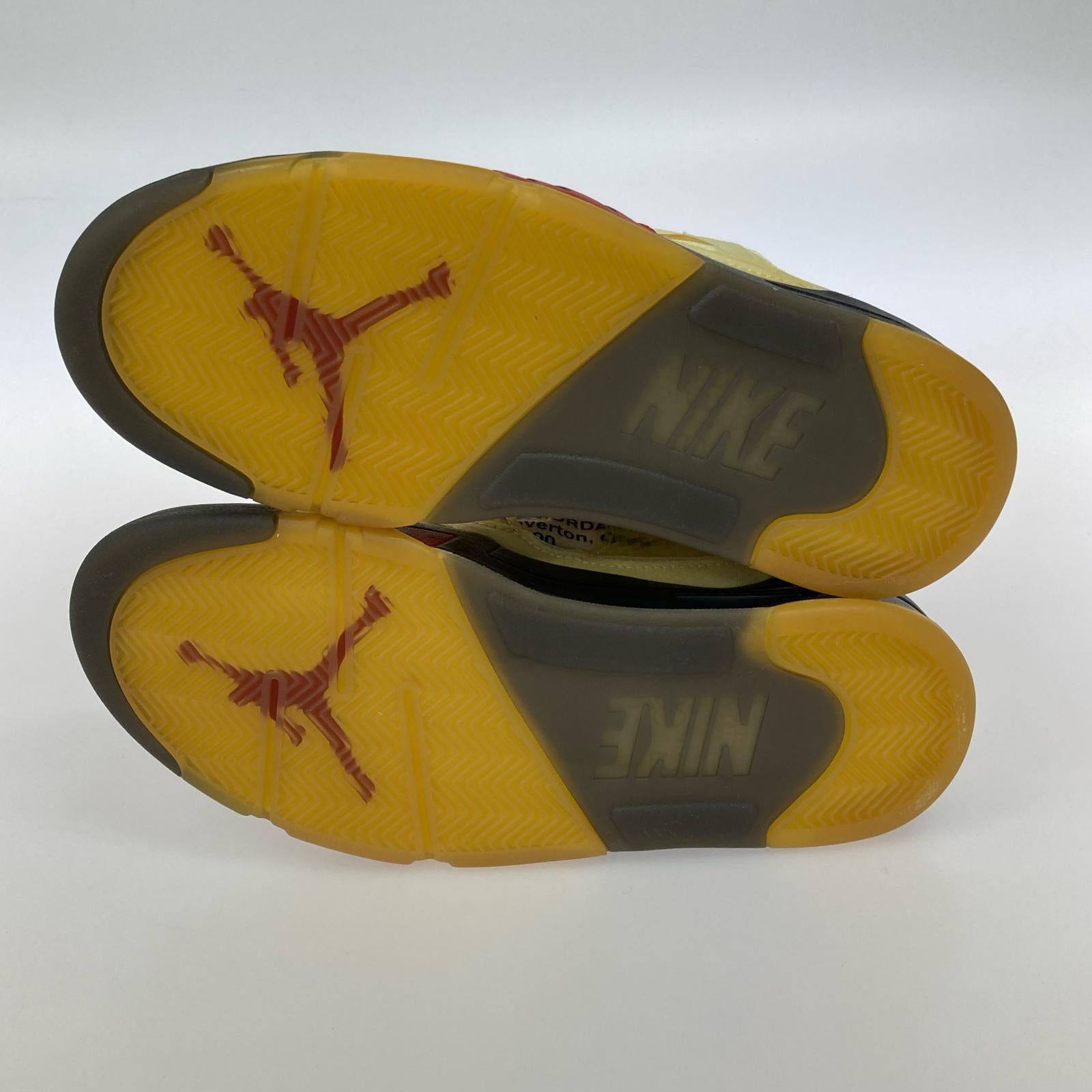 スニーカー × Off-White Air Jordan 5(27.5) 27.5cm (US9 1/2 UK9 EU45)