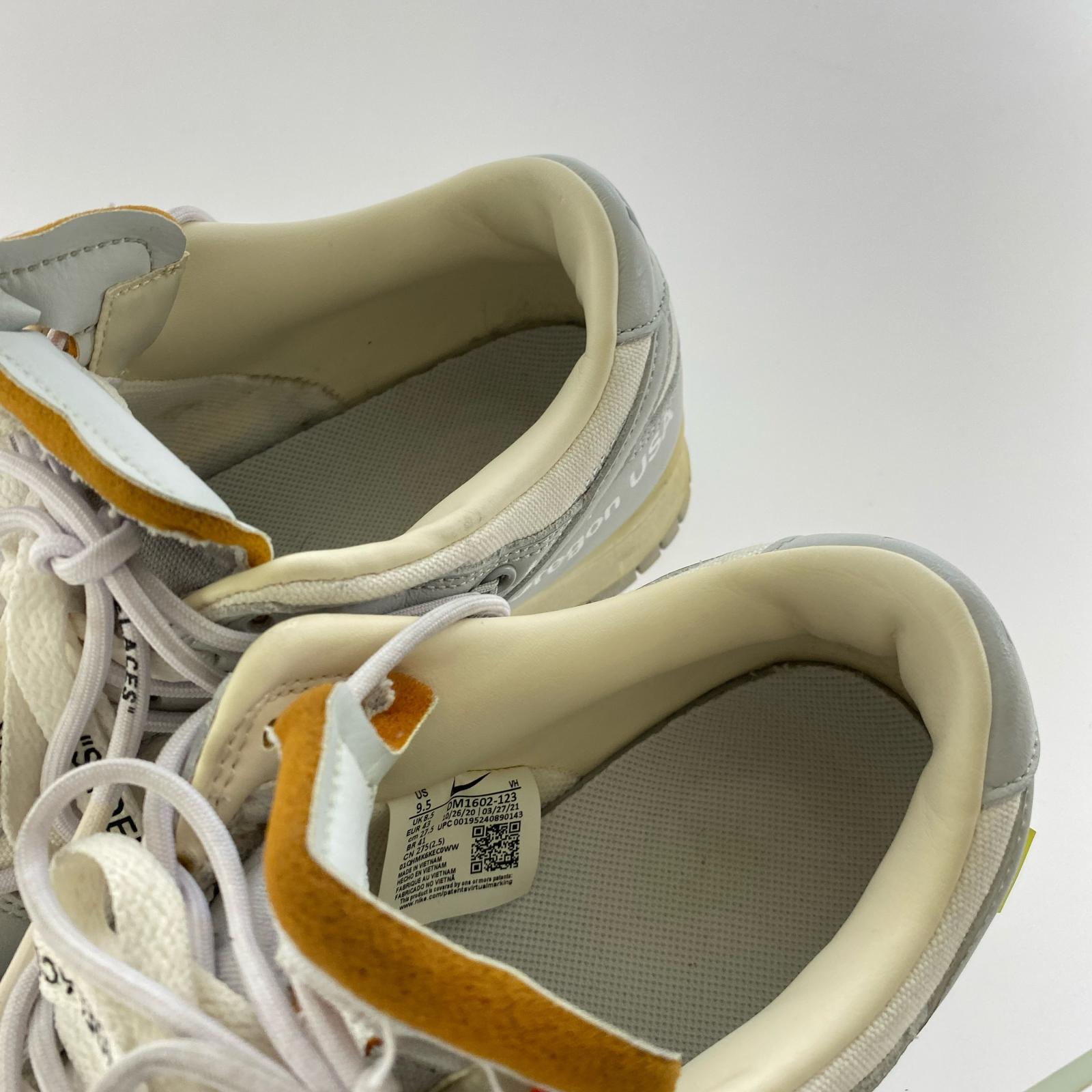 スニーカー Off-White Dunk Low 1 of 50 Lot.49 (27.0) 27.5cm (US9 1/2 UK9 EU45)