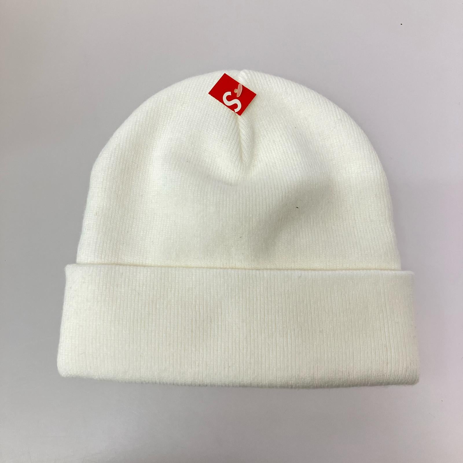 ニットキャップ LENTICULAR BEANIE 白 ホワイト