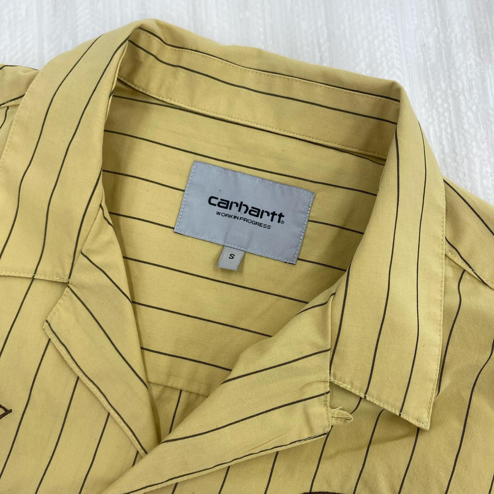 半袖シャツ S/S hendry shirt S イエロー