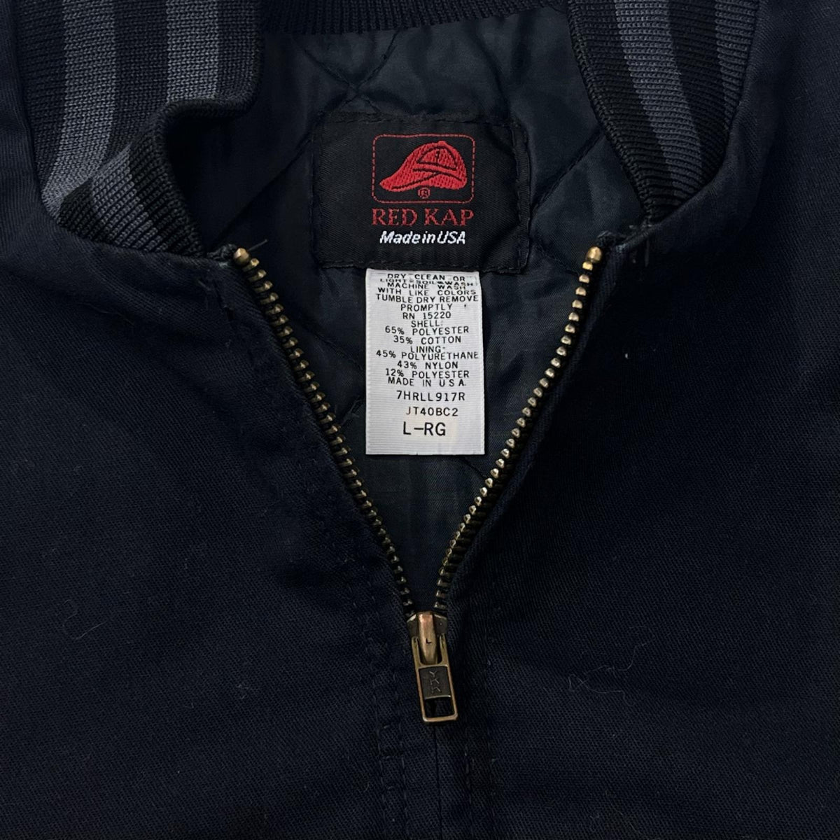 ブルゾン RED KAP Duo-Tone Team Jacket ブルゾン L ブラック L ブラック