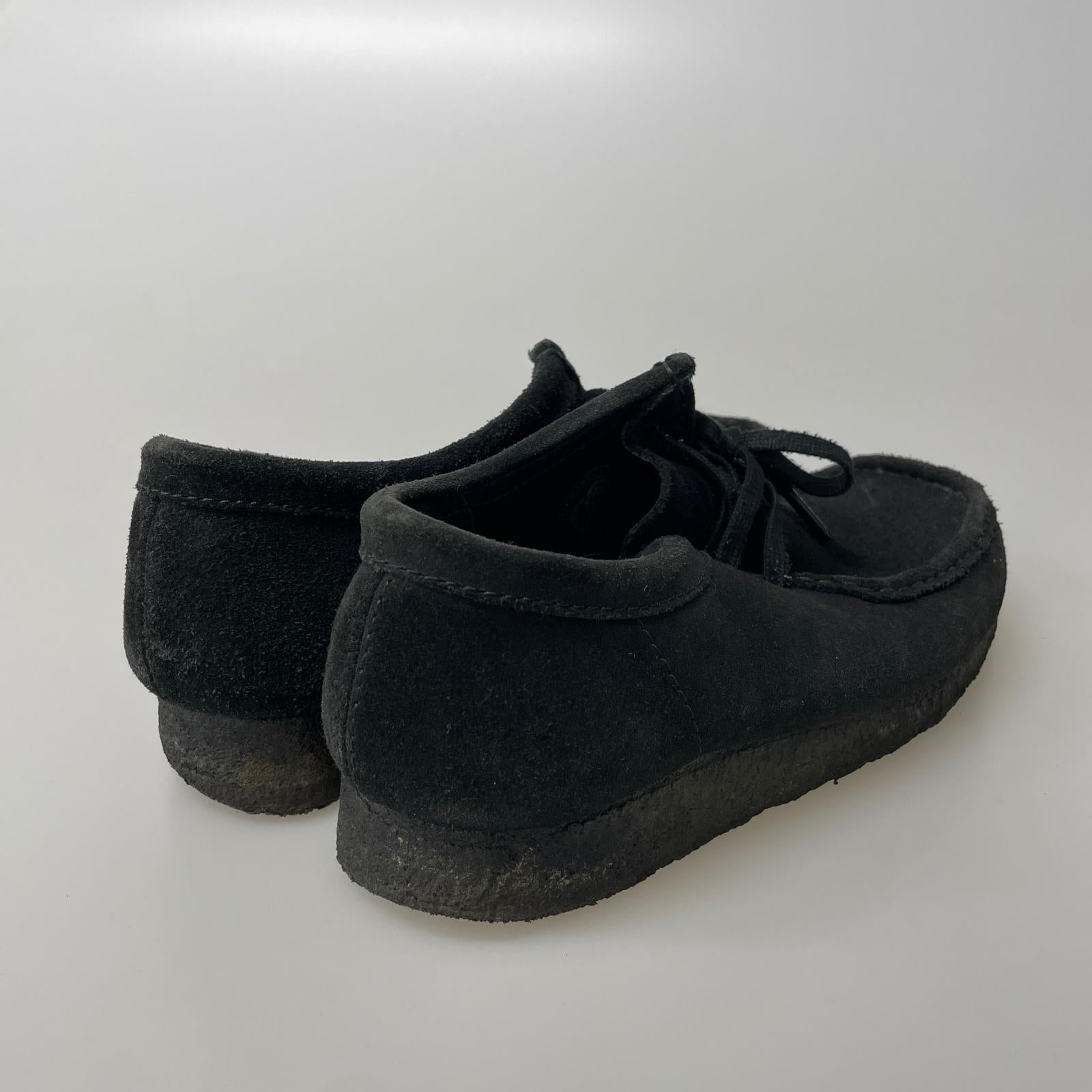 シューズ ワラビー 黒 (UK7.5) 26cm (US8 UK7 1/2 EU42) ブラック