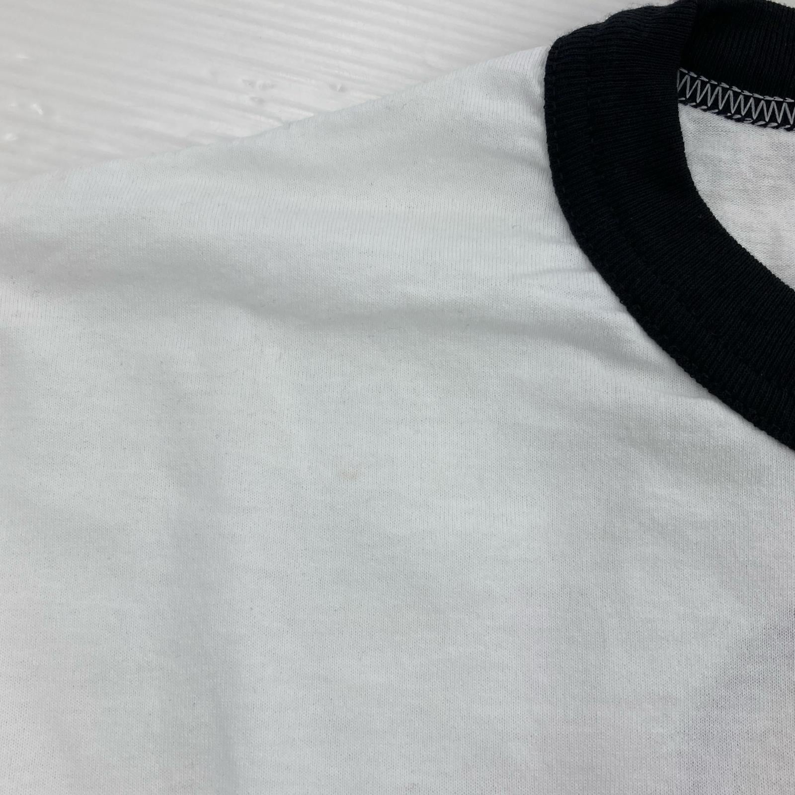 半袖Tシャツ アラニスモリセット リンガーtee 1995 L ホワイト