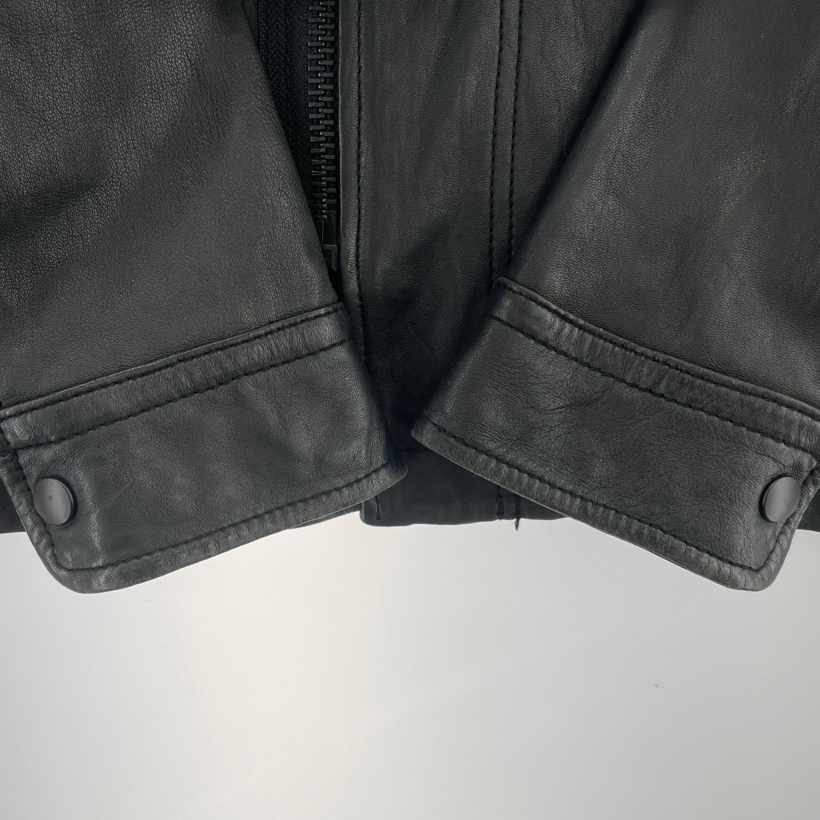 ジャケット M-65 ラムレザージャケット 6161069 M ブラック