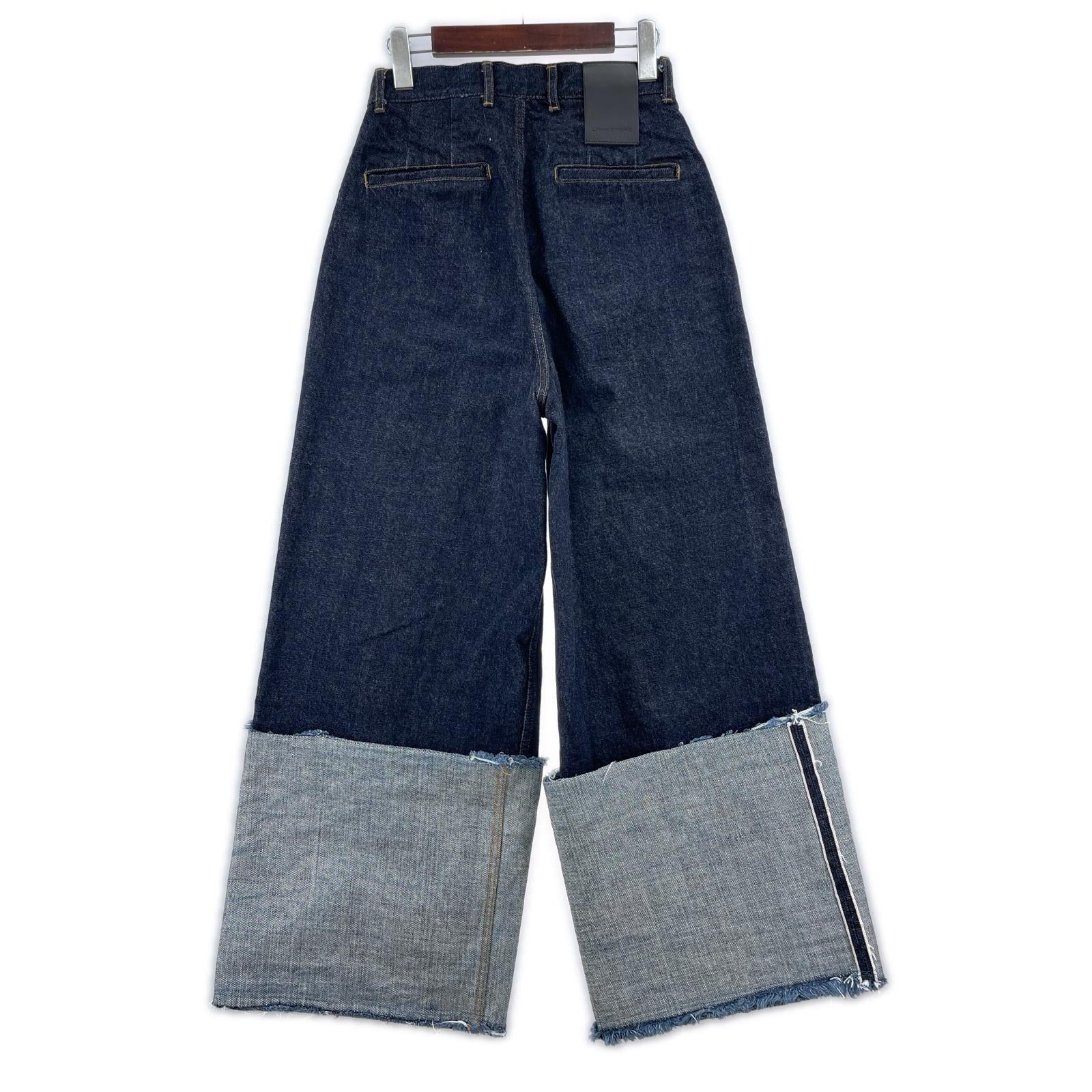 デニムパンツ LT-D0LK-04 LIVINGTONE IND 36 36 ネイビー