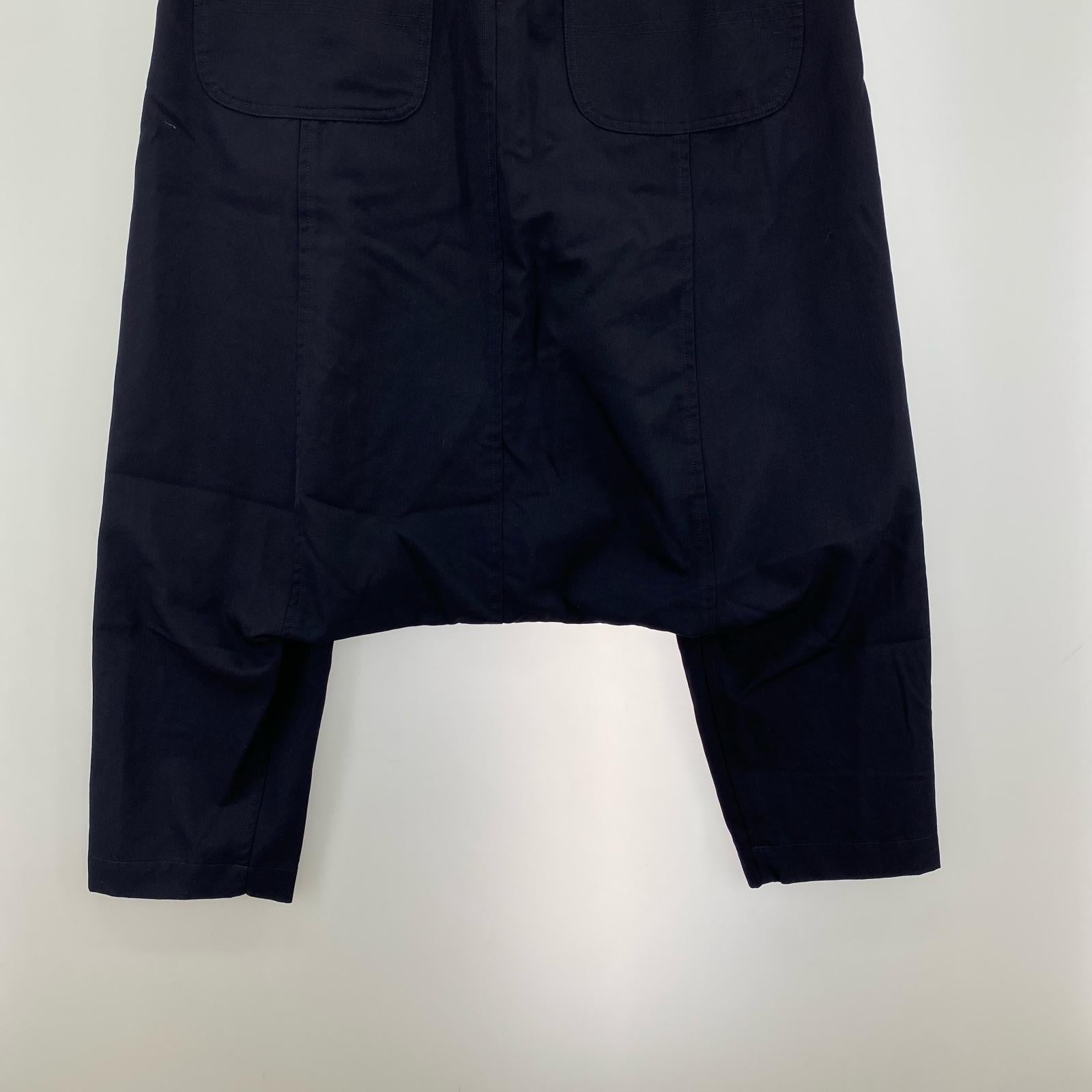 ショートパンツ COMME des GARCONS サルエルパンツ S ネイビー