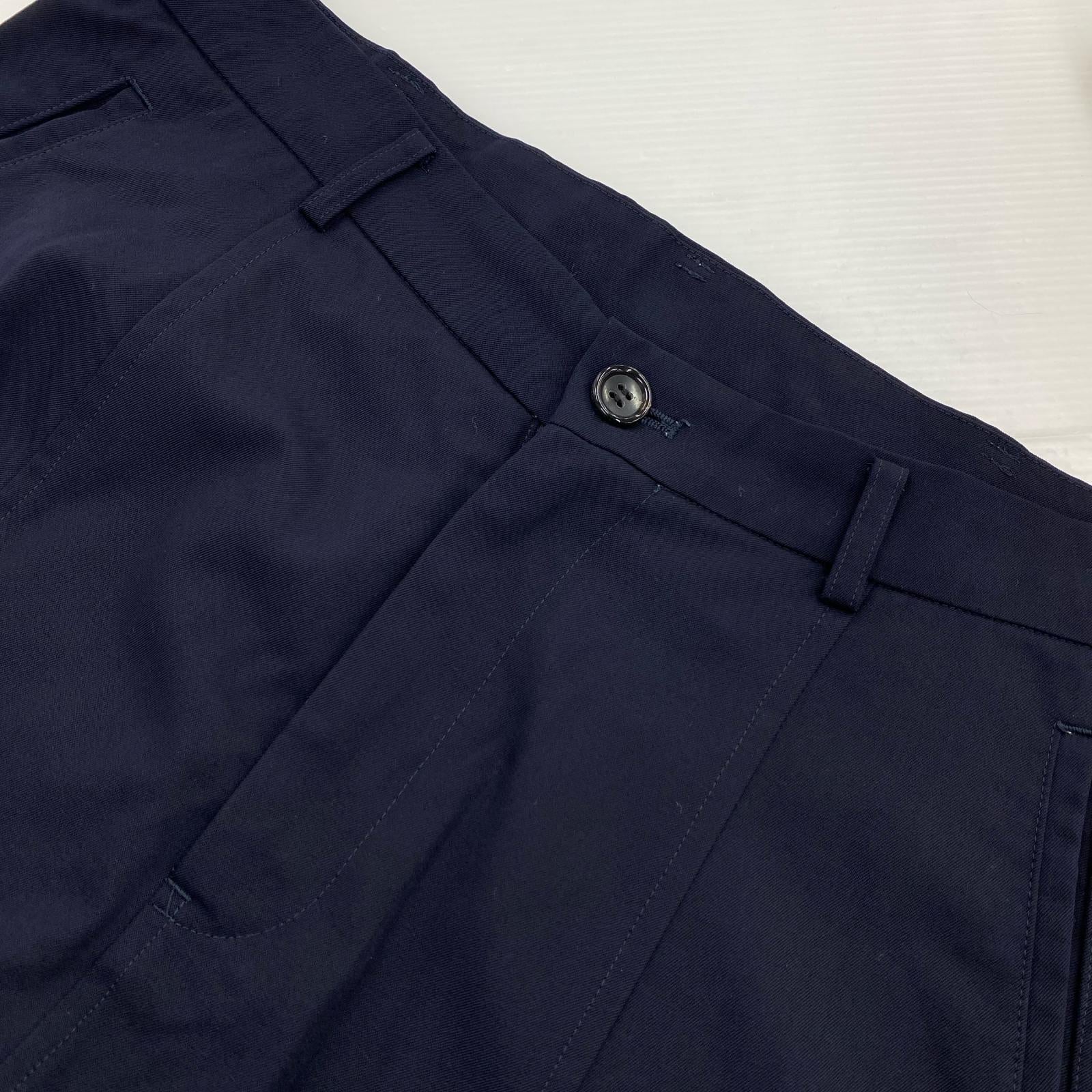 ショートパンツ COMME des GARCONS サルエルパンツ S ネイビー