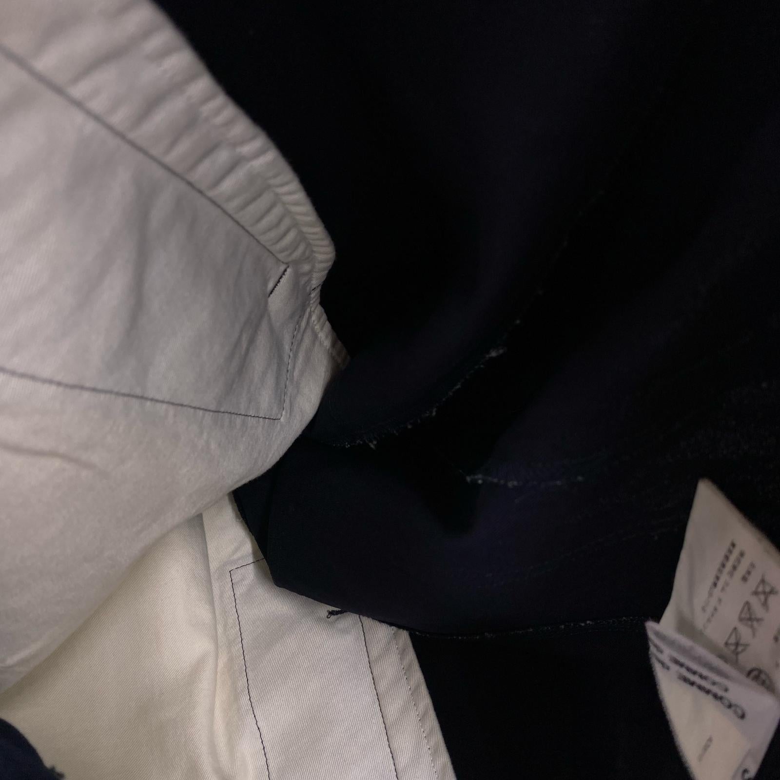 ショートパンツ COMME des GARCONS サルエルパンツ S ネイビー