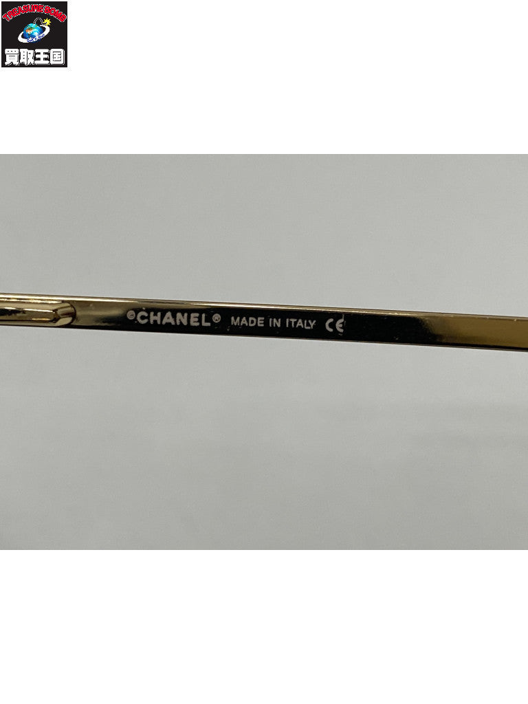 CHANEL ラインストーン ココマーク サングラス 4093-B