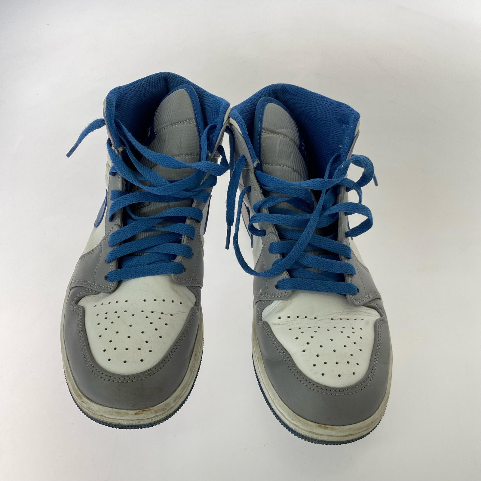 スニーカー Nike Air Jordan 1 Mid "True Blue" 27cm (US9 UK8 1/2 EU44)