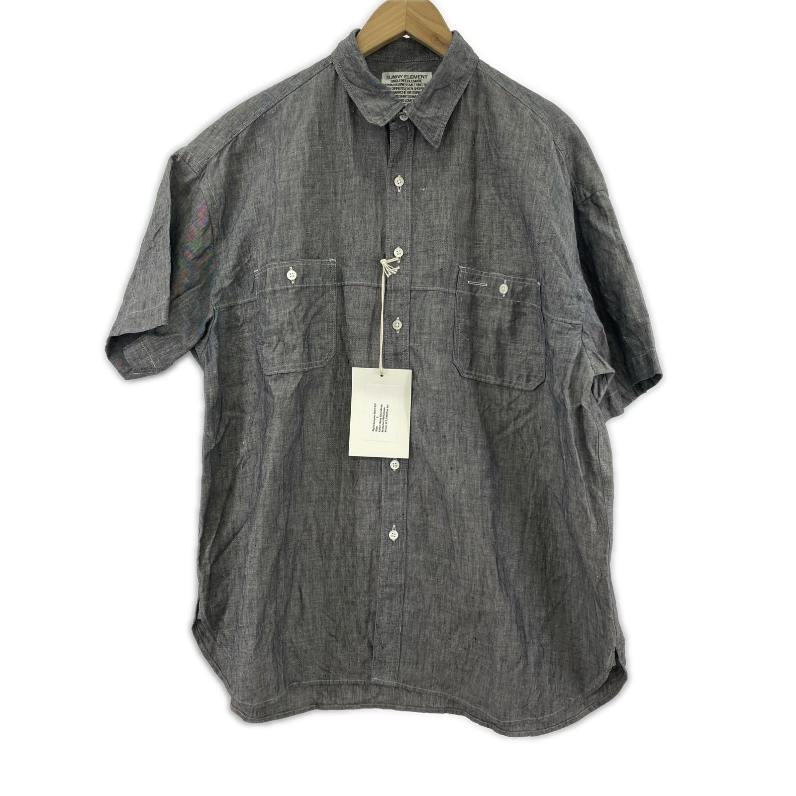半袖シャツ SUNNY ELEMENT/Canyon Shirt S/S/2/グレー 2 グレー