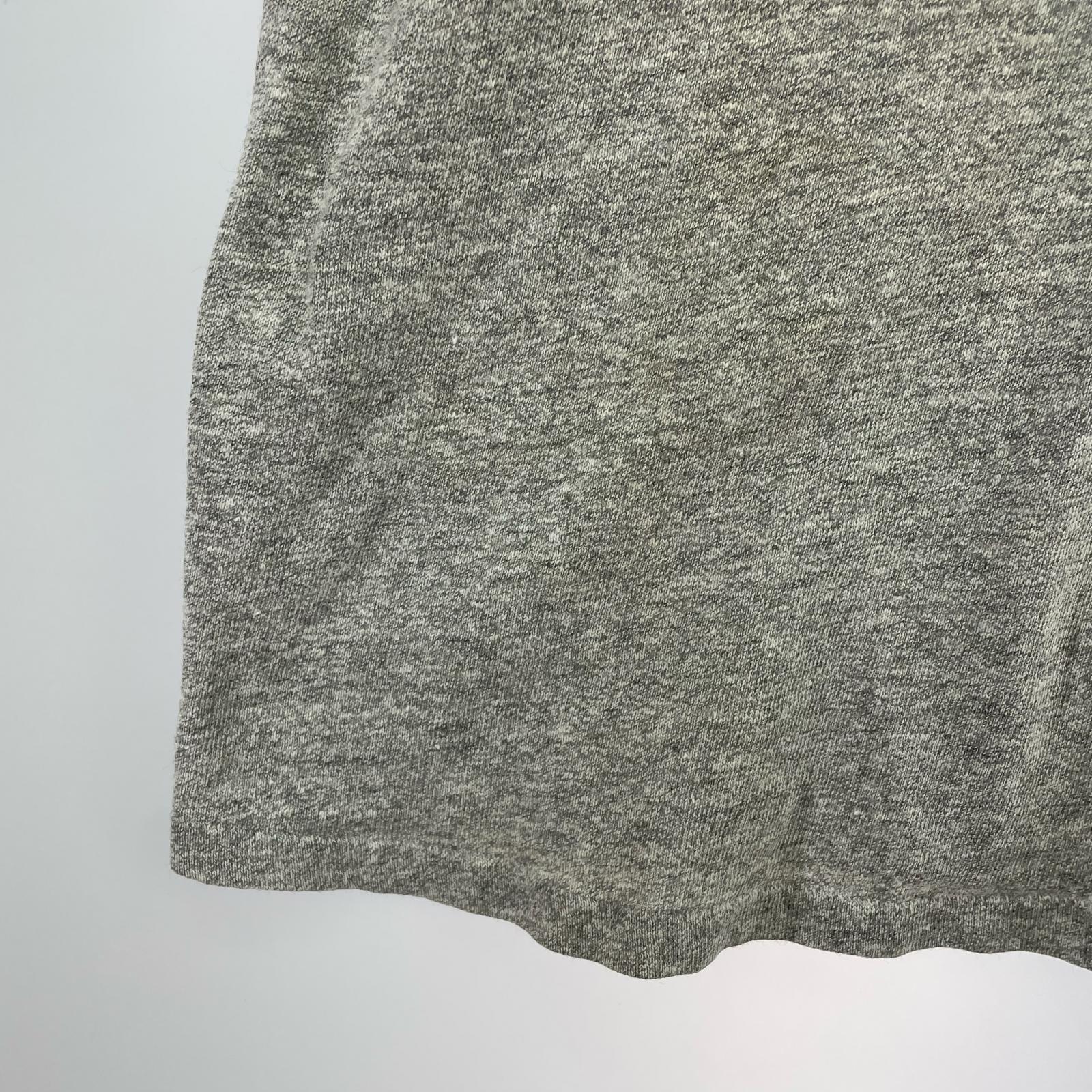 半袖Tシャツ Champion 80s トリコタグ 三段プリント グレー S/STee (L) L グレー