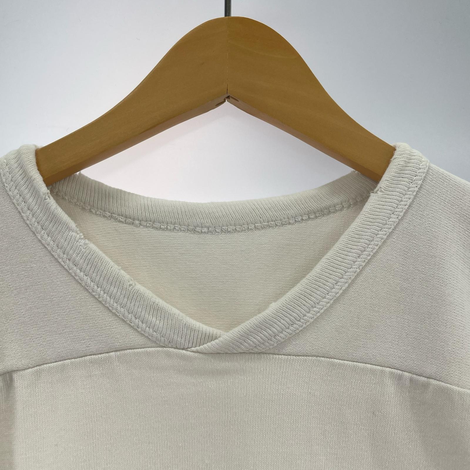 スウェット RUSSELL ATHLETIC 金タグ ラバープリント スウェット 白 (M) M ホワイト