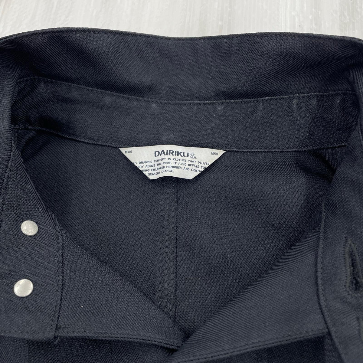 ジャケット 24AW カバーオール 黒 (L) L ブラック