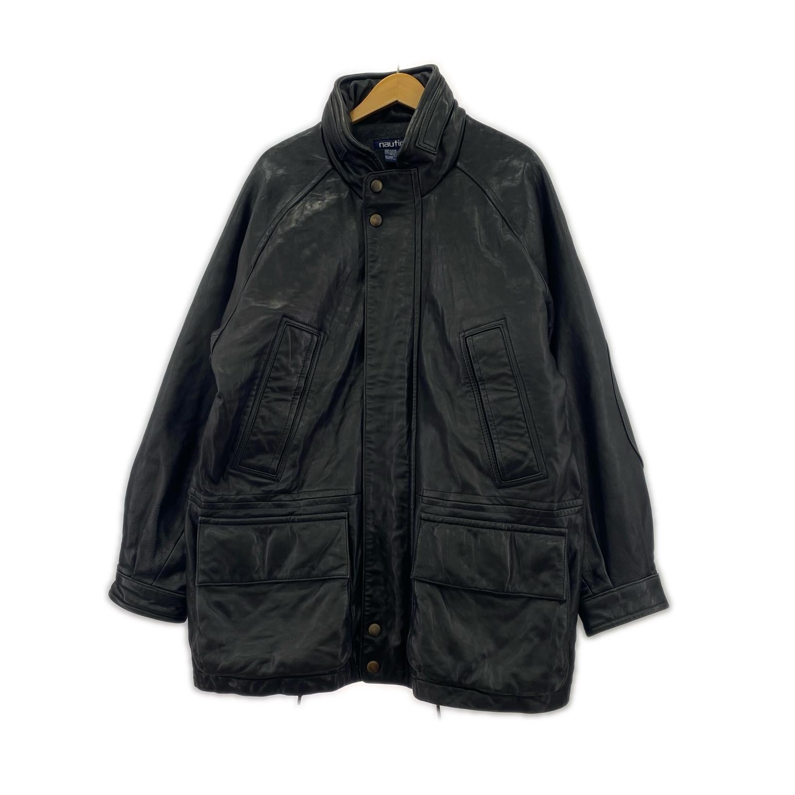 ジャケット GENUINE LEATHER ジャケット 42 ブラック