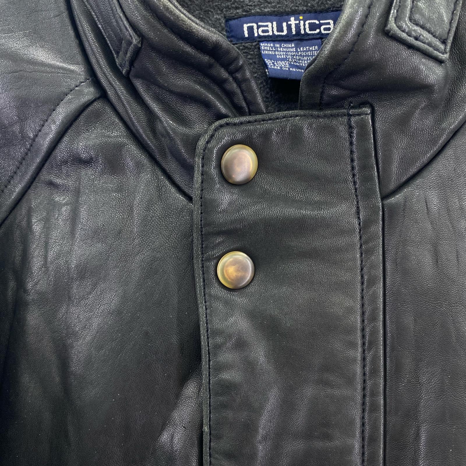 ジャケット GENUINE LEATHER ジャケット 42 ブラック
