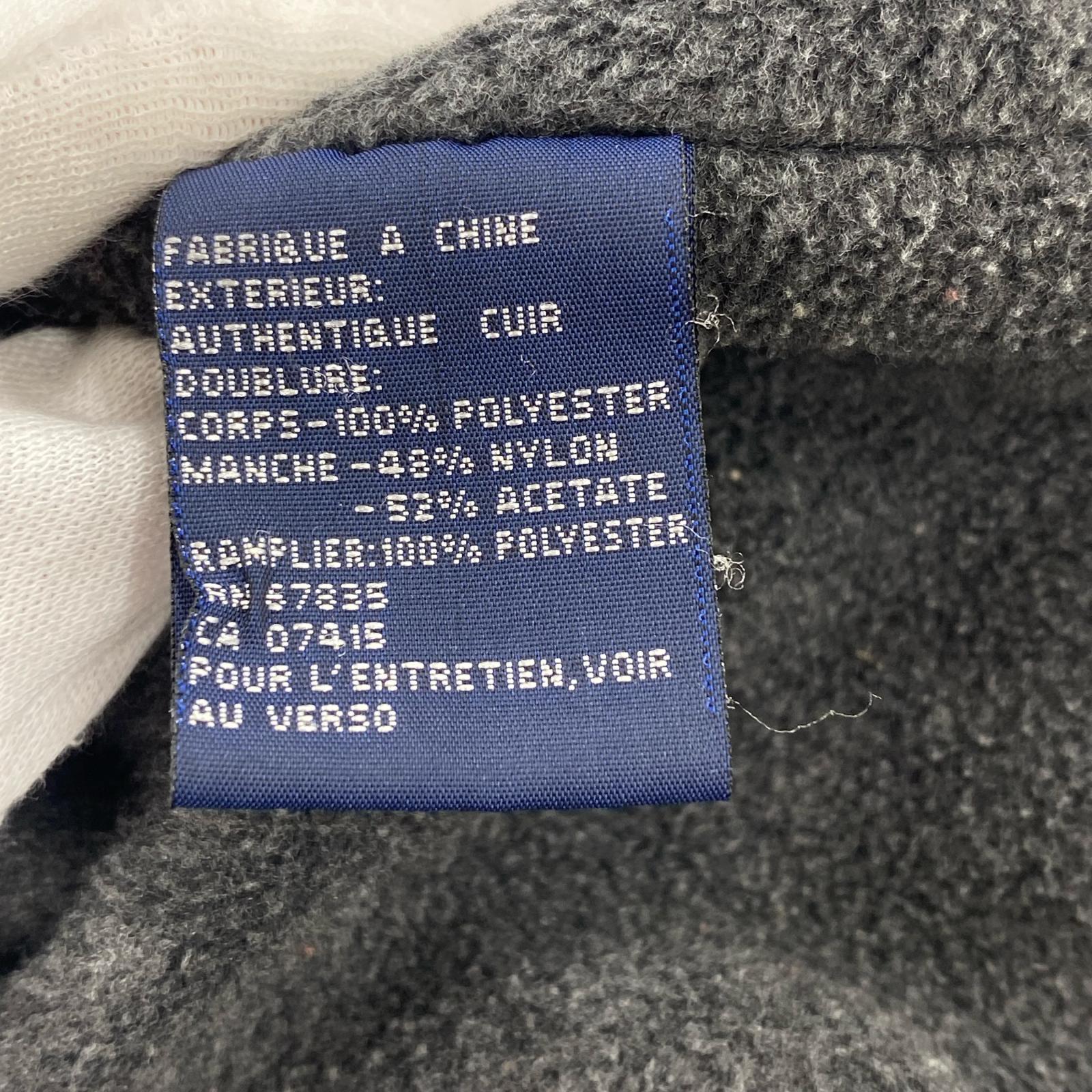 ジャケット GENUINE LEATHER ジャケット 42 ブラック