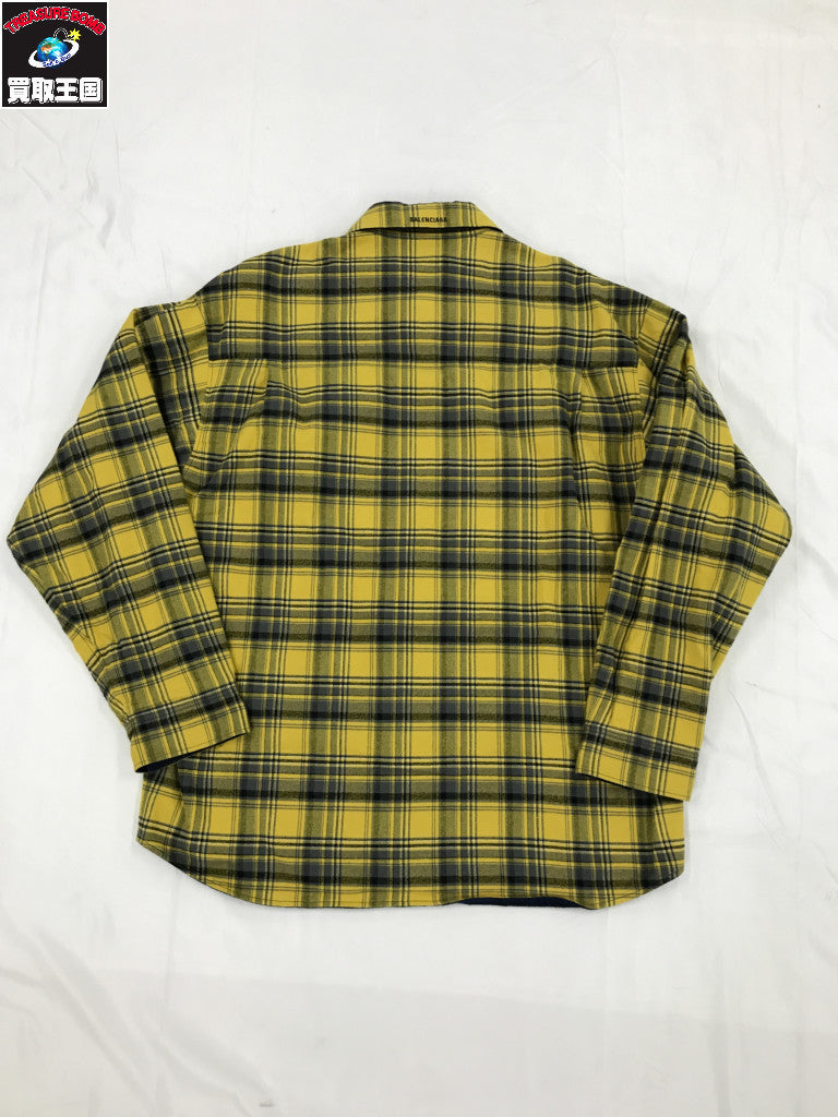 BALENCIAGA 22AW リバーシブルシャツ YL 22AW