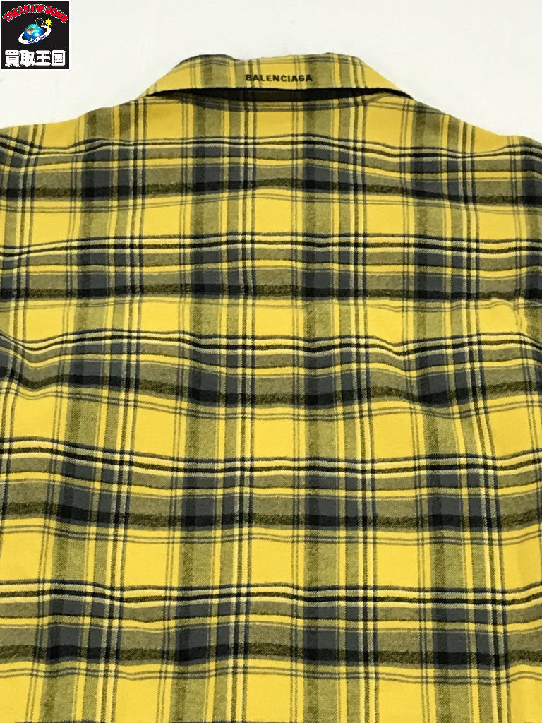 BALENCIAGA 22AW リバーシブルシャツ YL 22AW