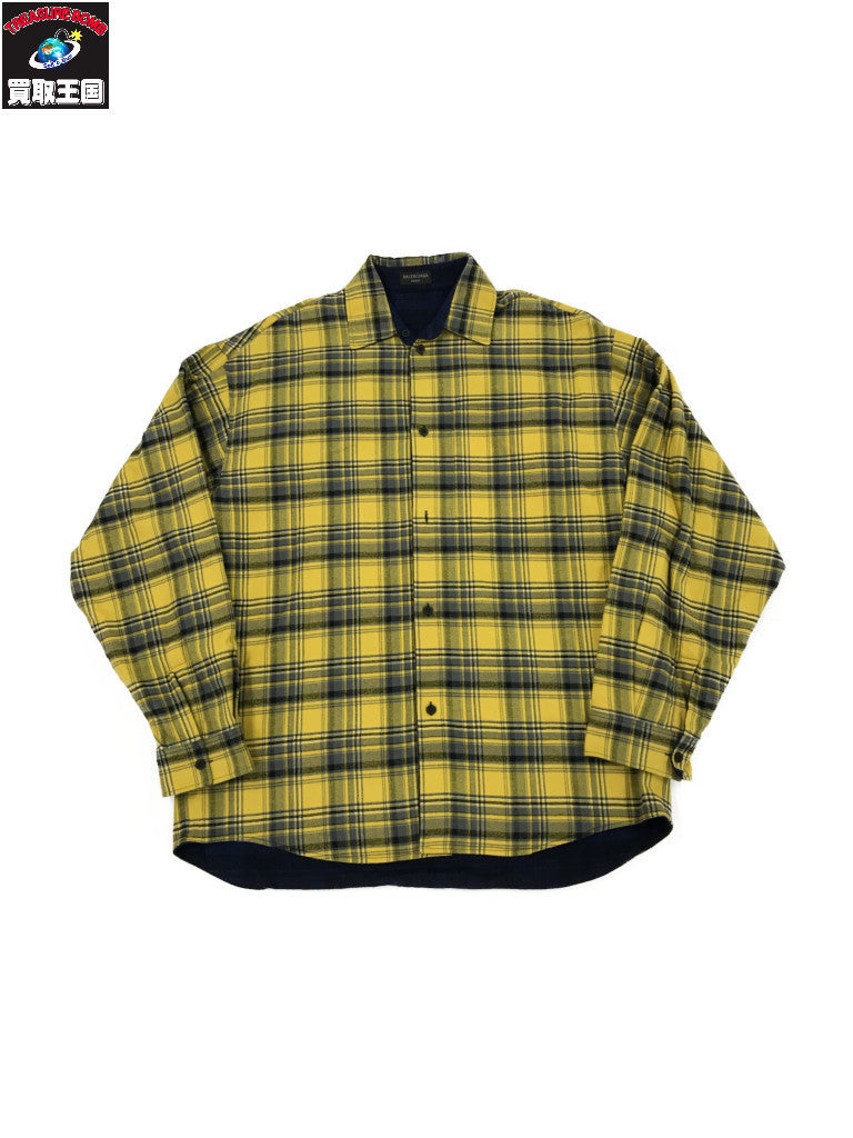 BALENCIAGA 22AW リバーシブルシャツ YL 22AW