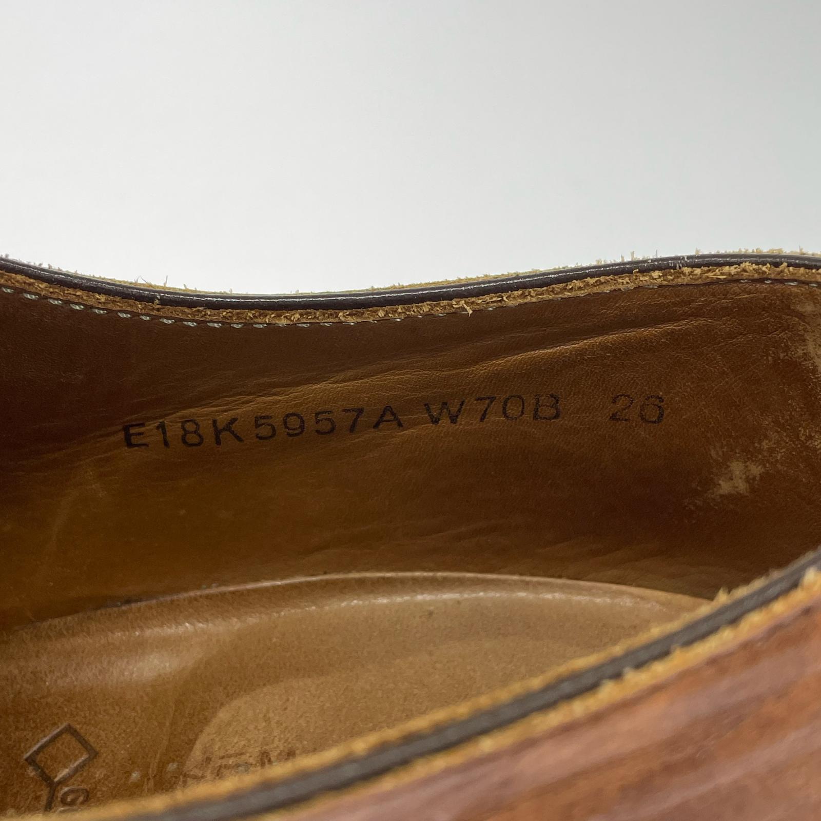 シューズ ホールカット GORE-TEX 26 ブラウン
